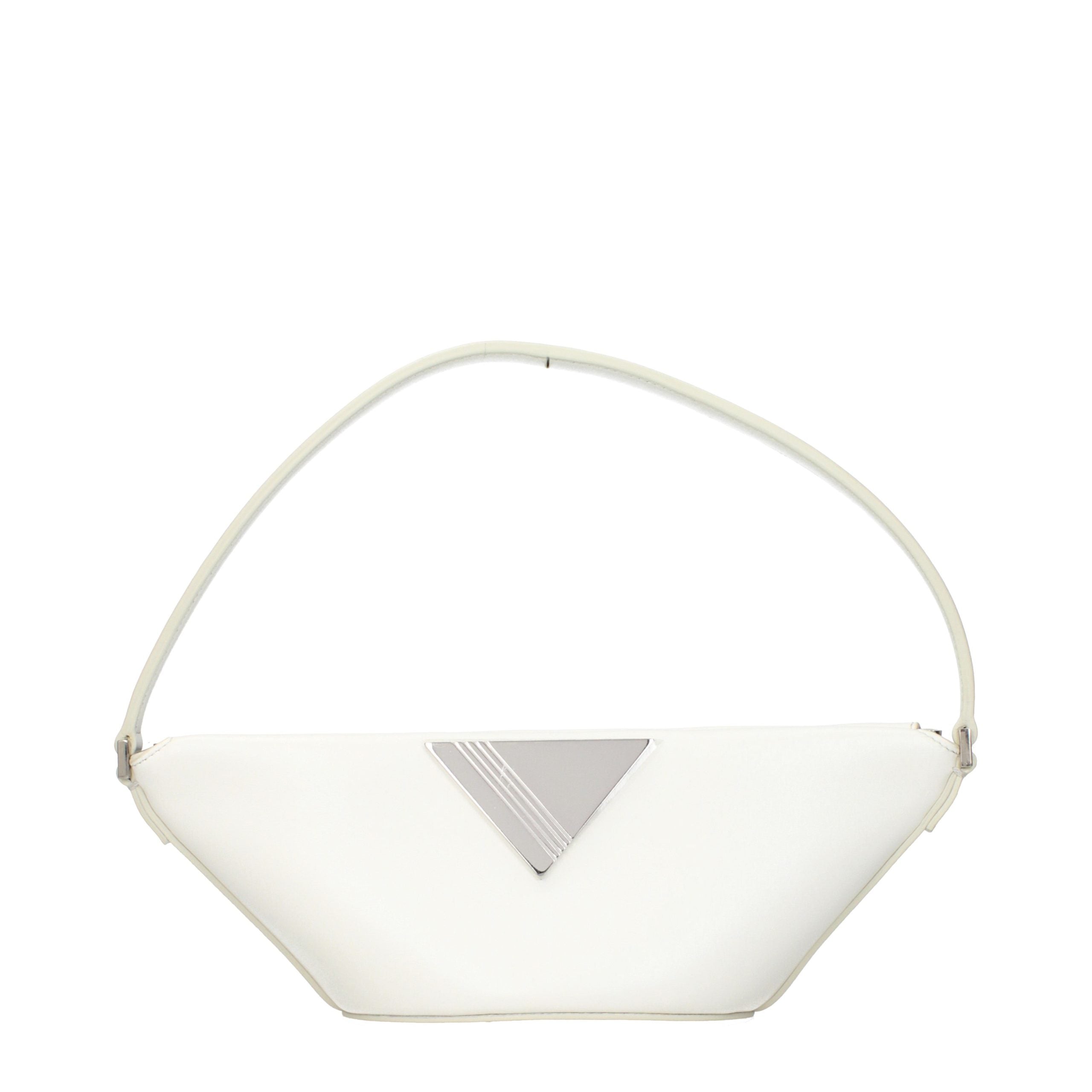 The Attico White Leather Handbag - Exquisite Luxury Redefined