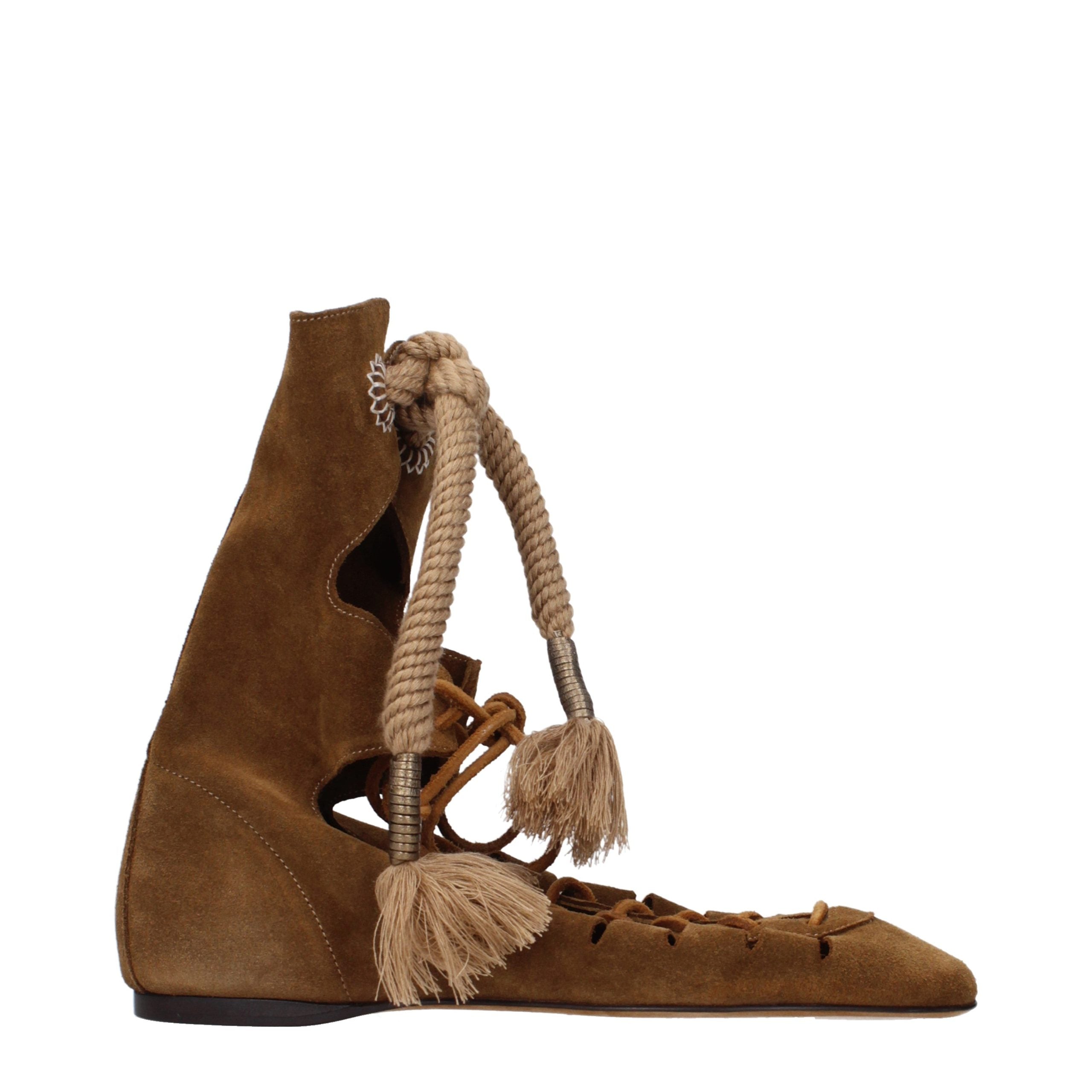 Isabel Marant Brown Leather Ankle Boots - Timeless Luxury Footwear