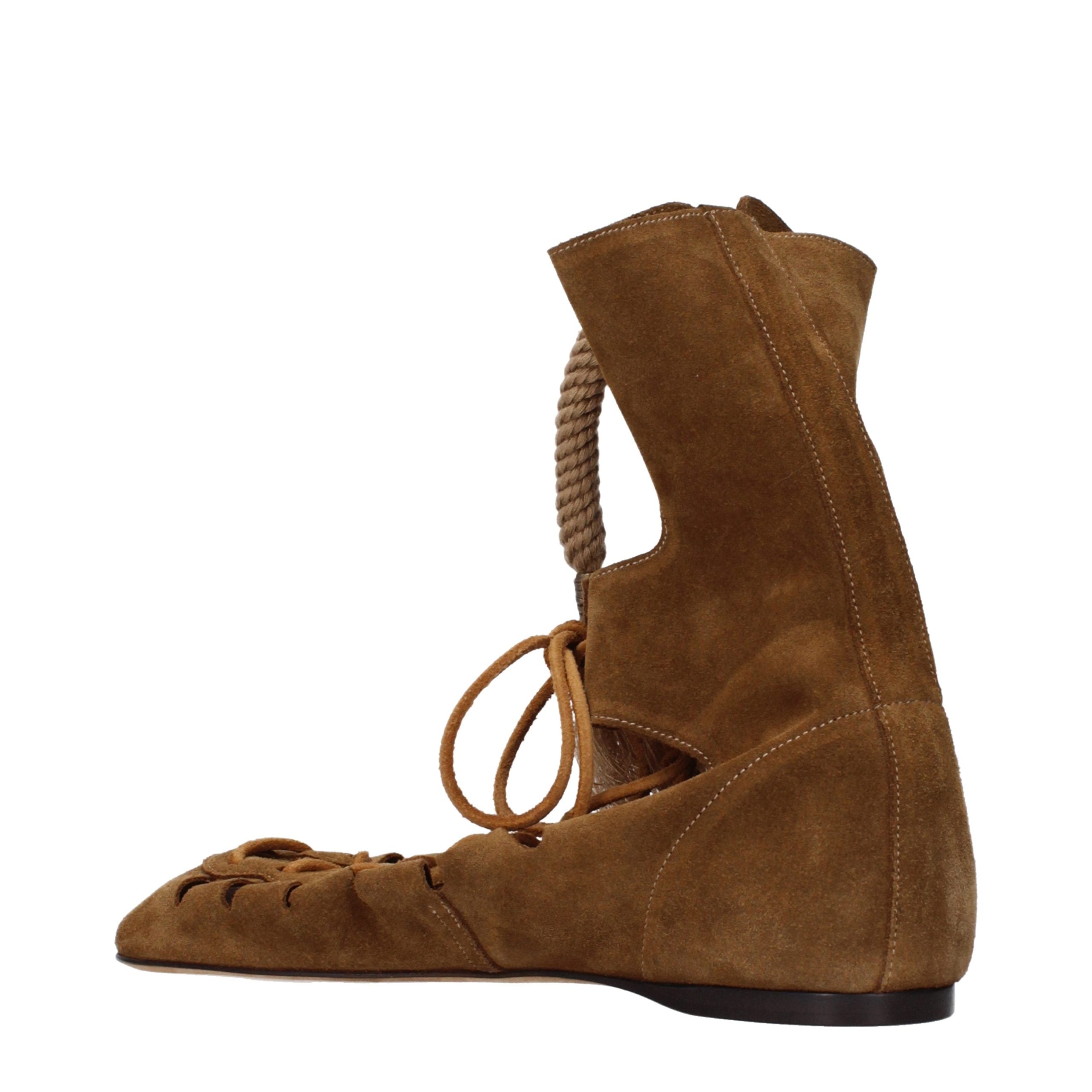 Isabel Marant Brown Leather Ankle Boots - Timeless Luxury Footwear