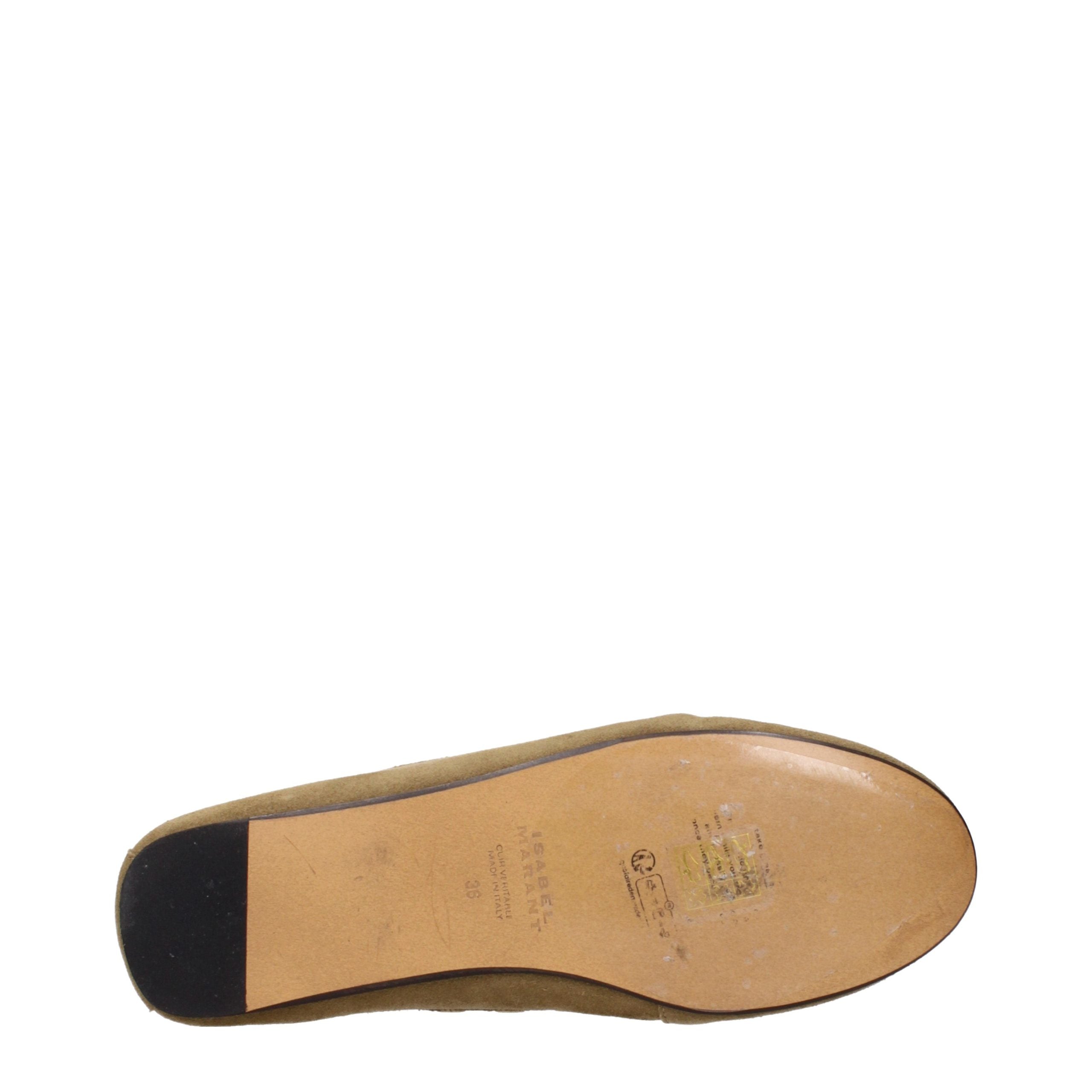 Isabel Marant Brown Leather Slip-On Loafers - Timeless Elegance