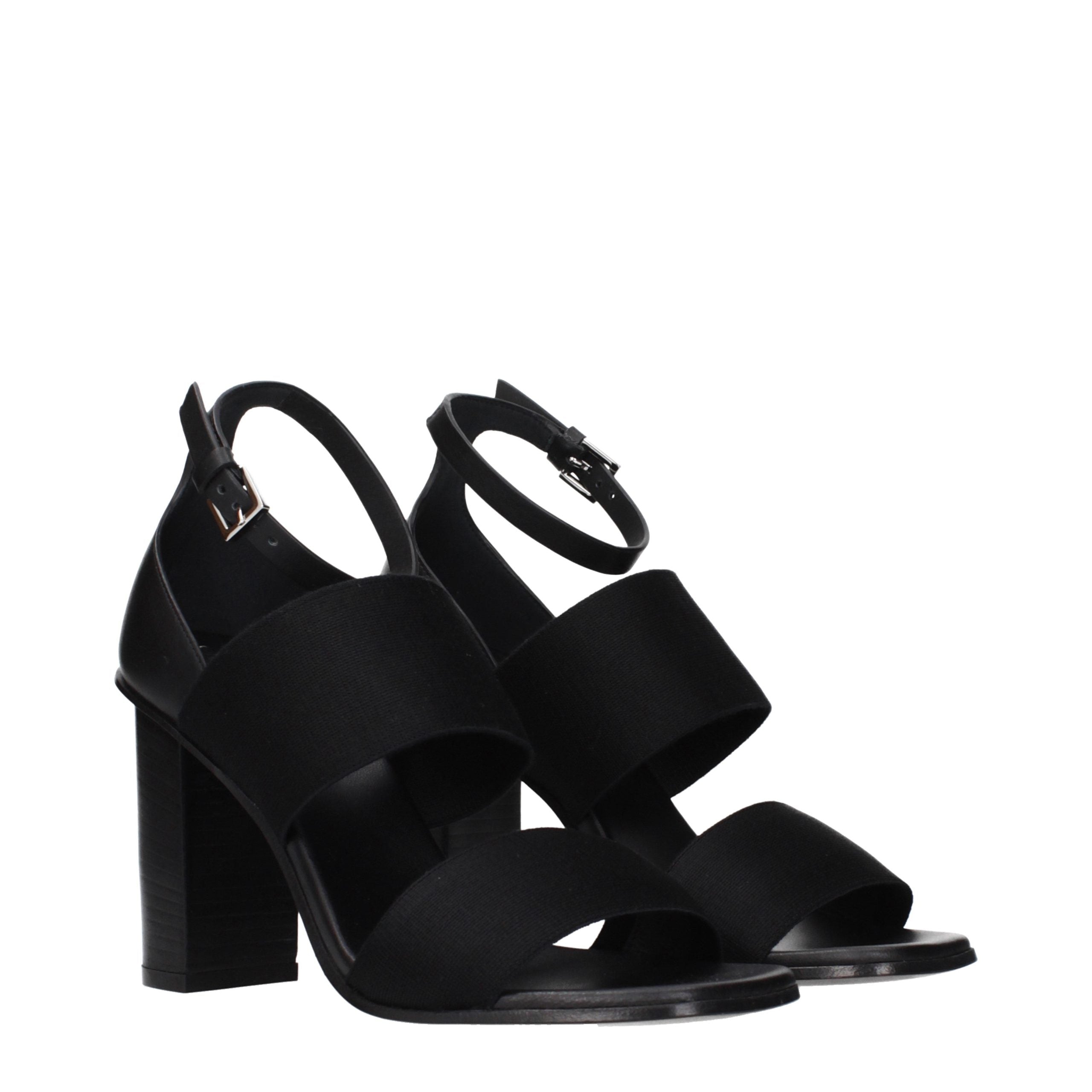 Max Mara Black Fabric Platform Sandals - Elevate Your Elegance