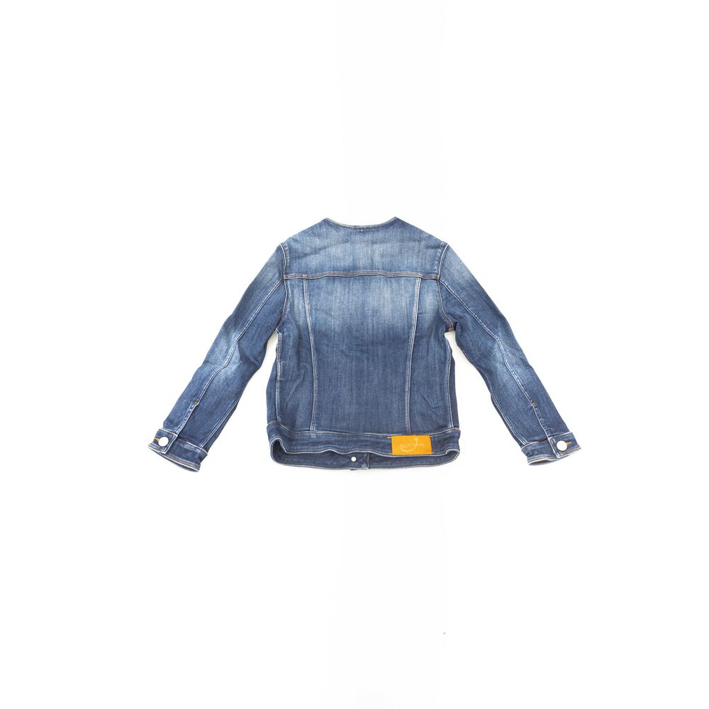 Jacob Cohen Blue Cotton Jacket - Artisanal Luxury Fashion