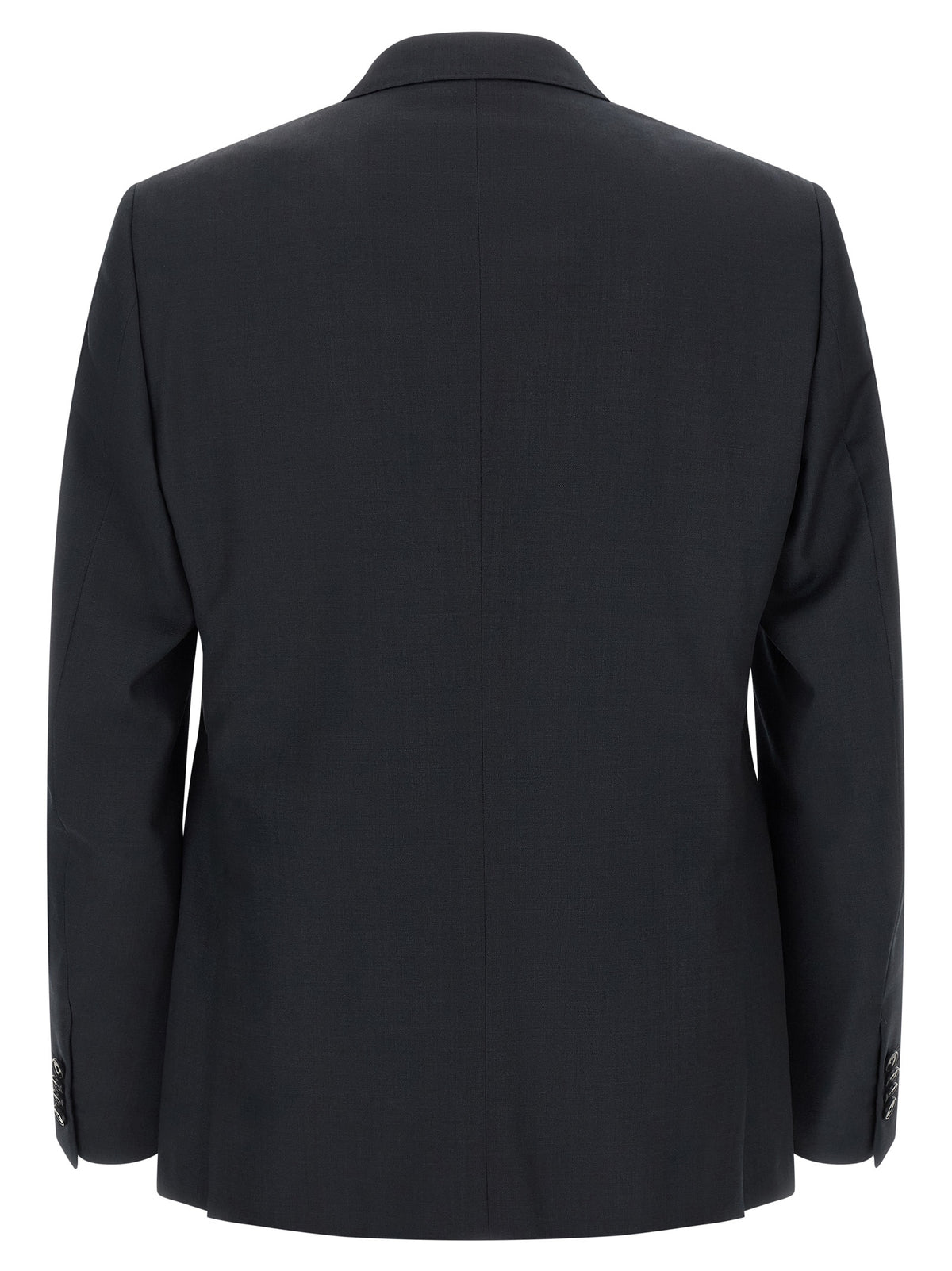 Elevate your wardrobe with ZEGNA's Blue Wool Two-Piece Suit, a masterpiece of Italian craftsmanship that embodies timeless elegance and luxurious sophistication.