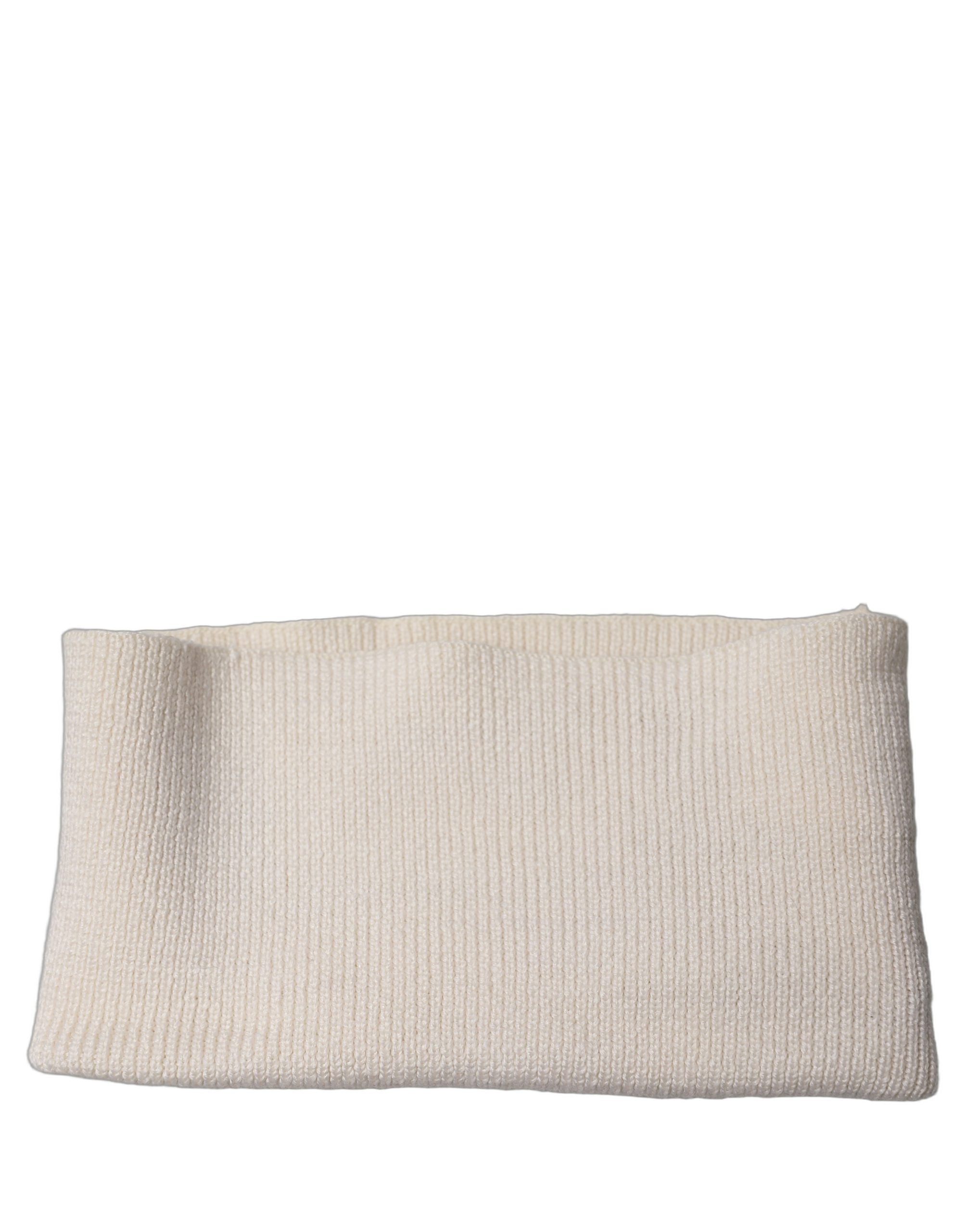 Dolce & Gabbana Knitted Neck Warmer Scarf - Luxury Essentials