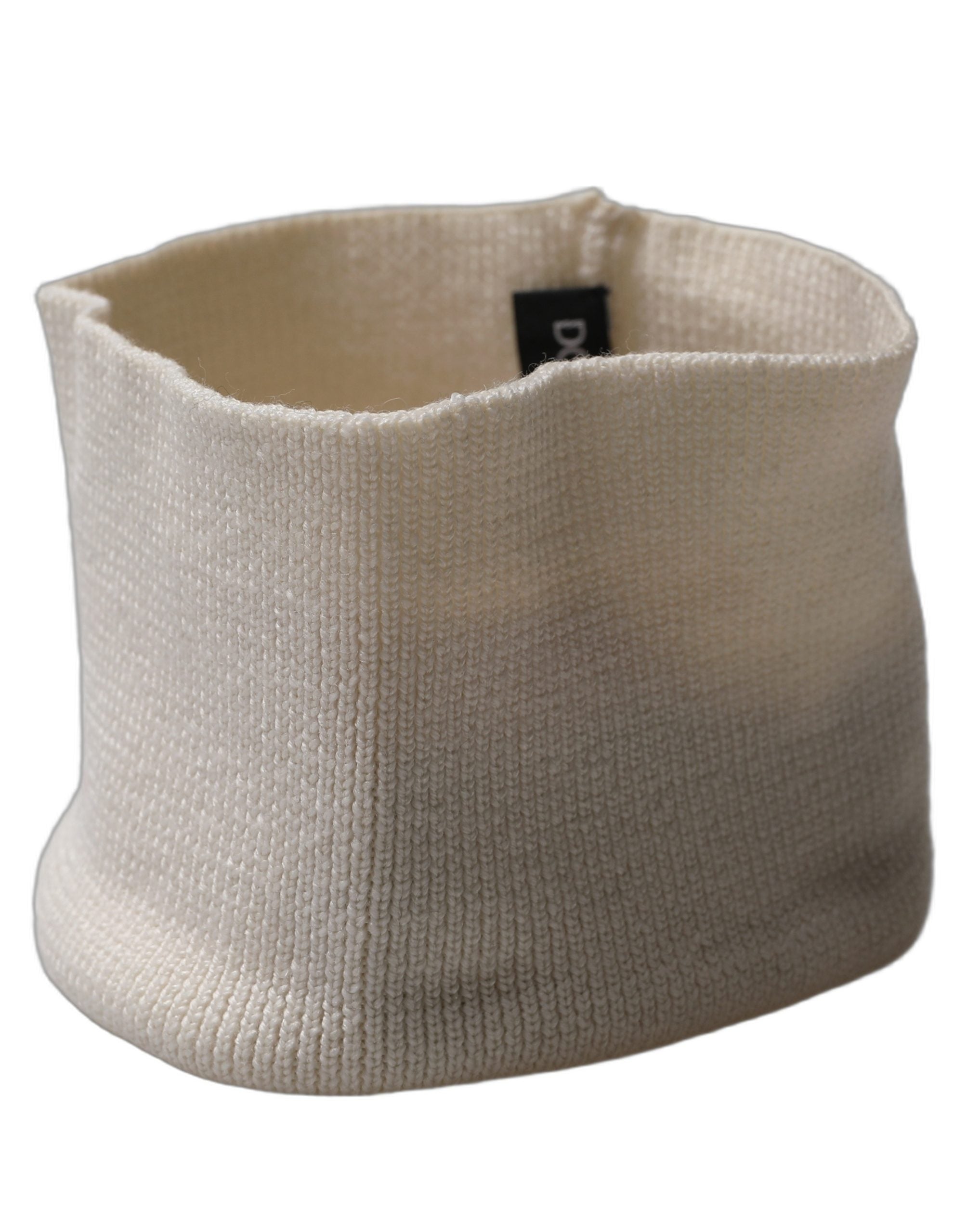Dolce & Gabbana Knitted Neck Warmer Scarf - Timeless Luxury