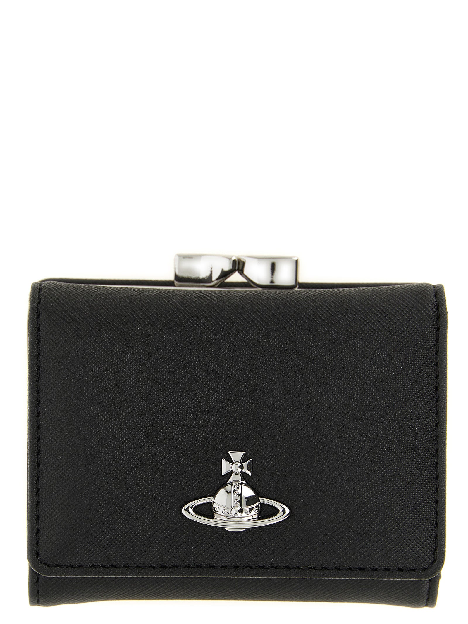 Discover the Vivienne Westwood Black Polyethylene Cardholder, a fusion of iconic design and functionality, crafted for the discerning individual who values elegance and sophistication.