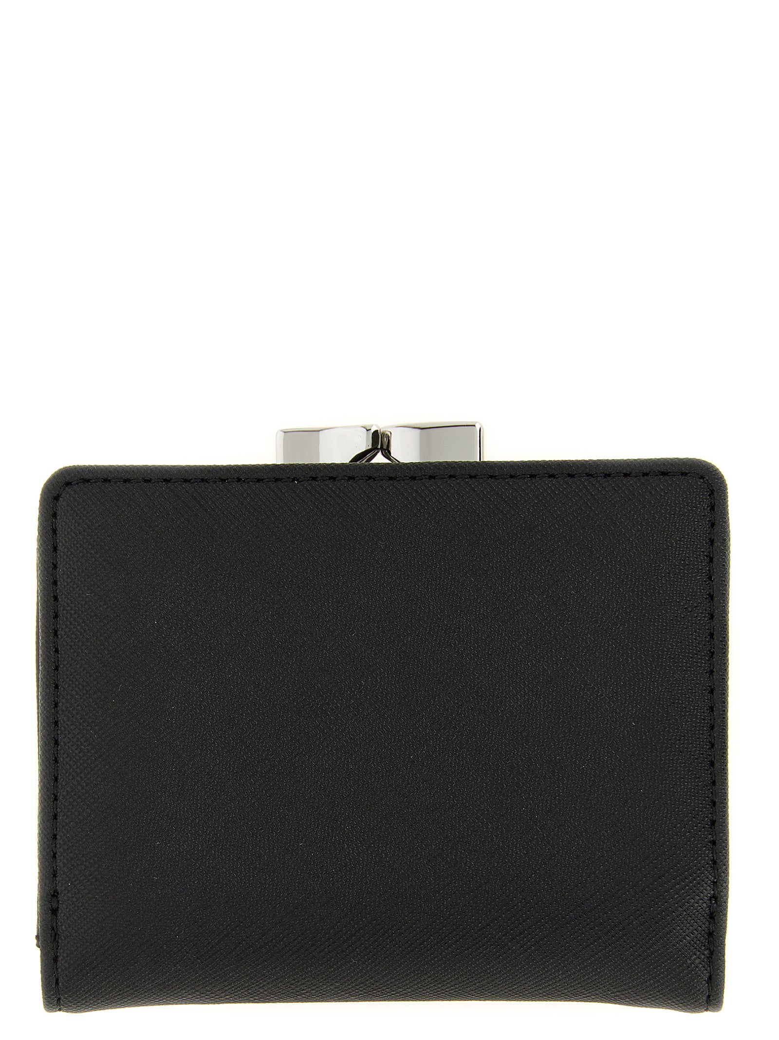 Discover the Vivienne Westwood Black Polyethylene Cardholder, a fusion of iconic design and refined functionality, crafted for the discerning individual who values elegance and sophistication.