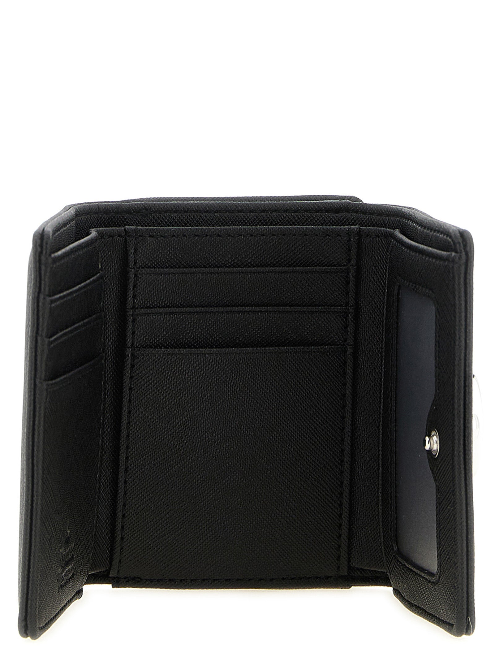Discover the Vivienne Westwood Black Polyethylene Cardholder, a blend of iconic design and functionality, crafted for the discerning individual who values elegance and sophistication.