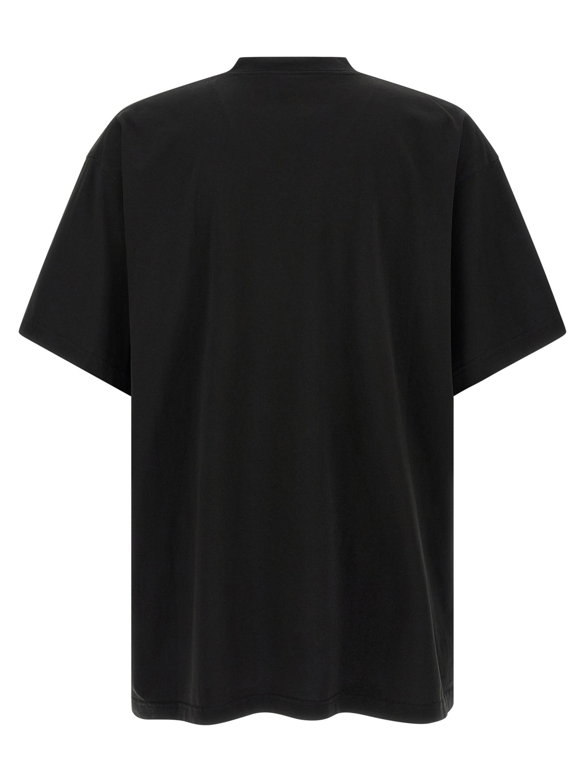Balenciaga Black Cotton T-Shirt - Elevate Your Street Style