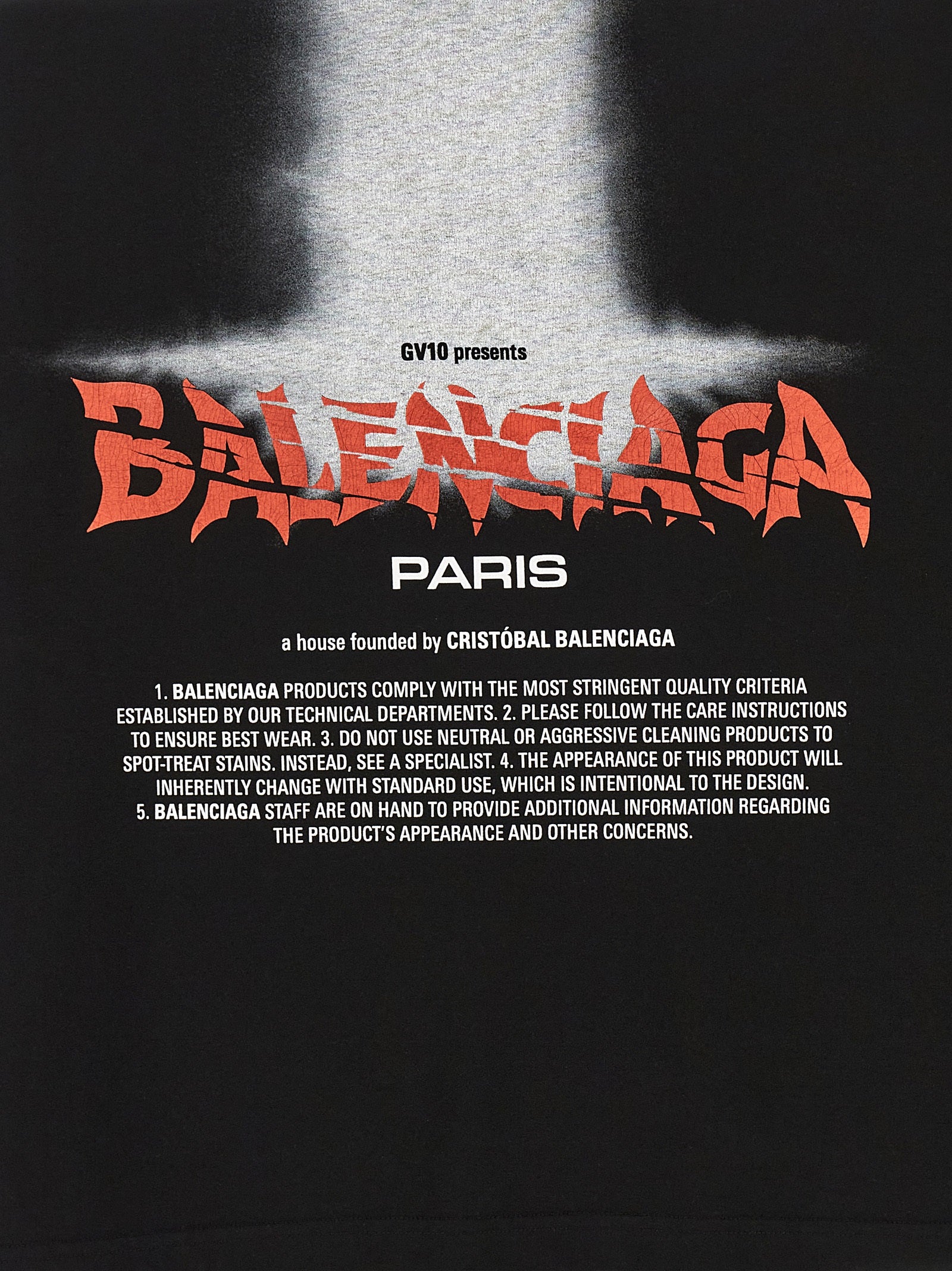 Balenciaga Black Cotton T-Shirt - Effortless Luxury Statement
