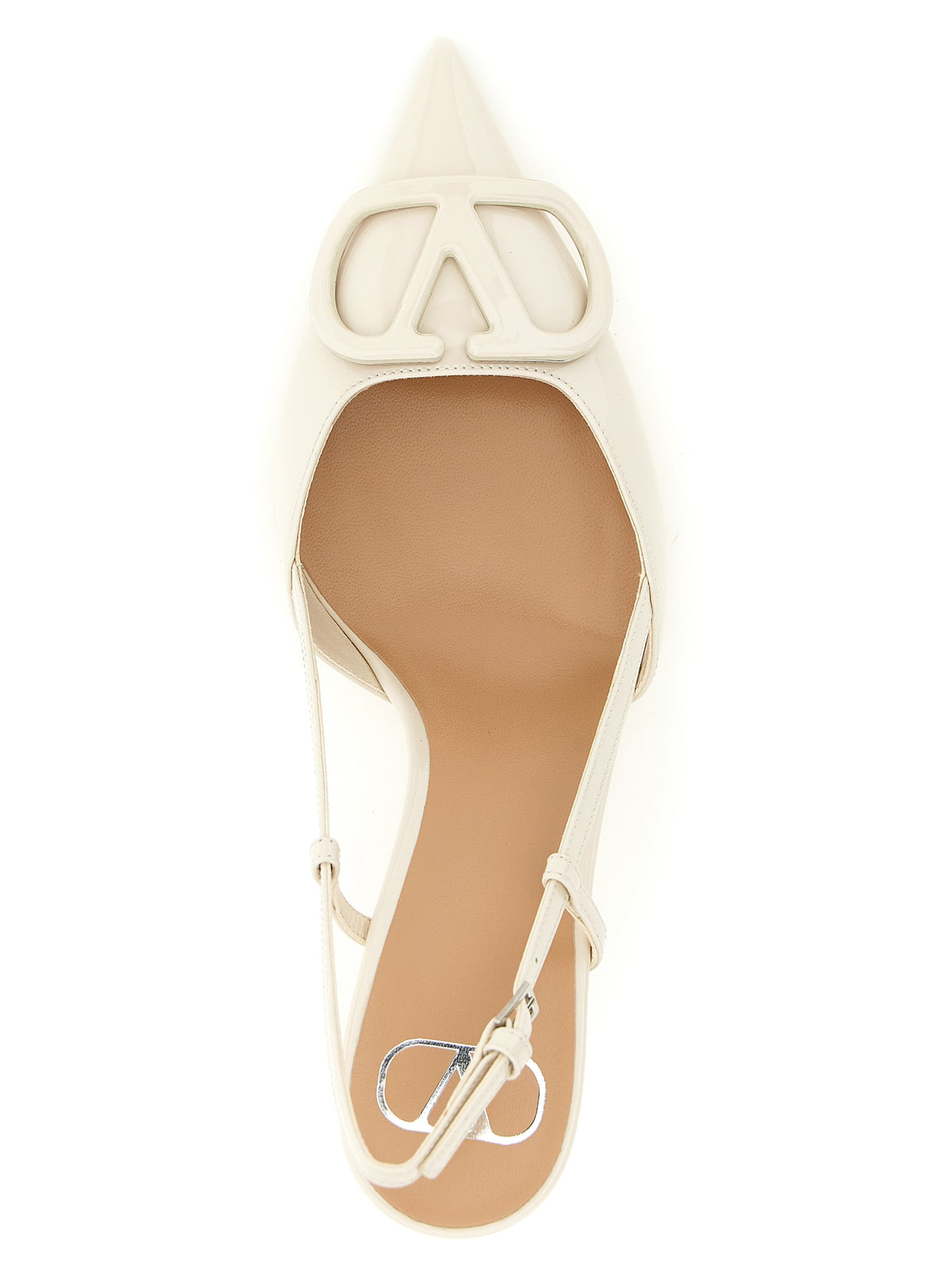 Valentino Garavani White Calfskin High Heel Pumps - Elegance Redefined