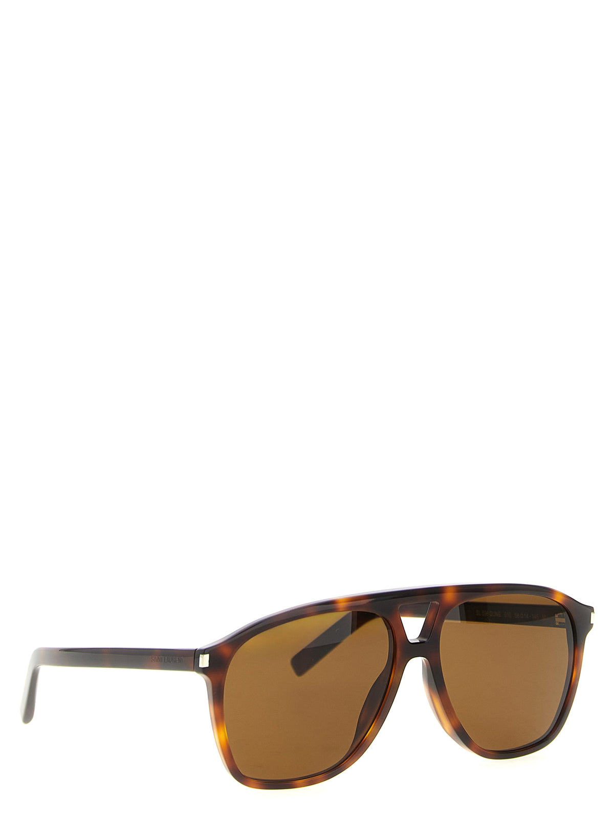 Saint Laurent Brown Acetate Sunglasses - Timeless Elegance in Eyewear