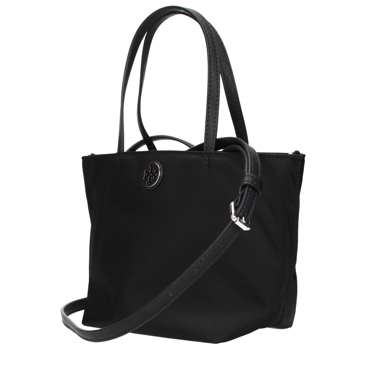 Tory Burch Black Nylon Handbag - Timeless Luxury Essential