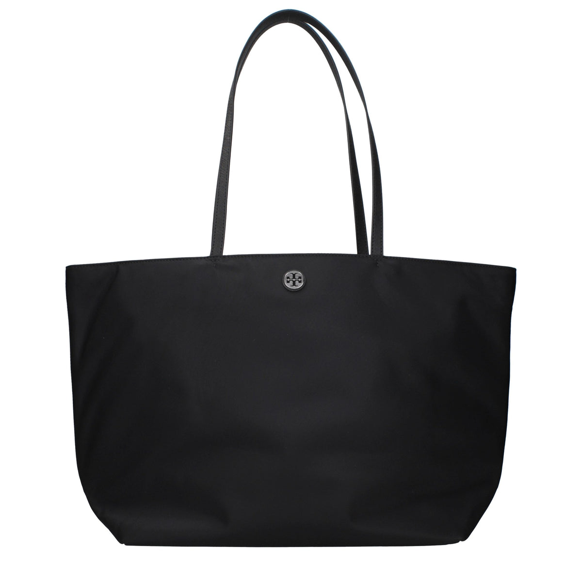 Tory Burch Black Fabric Shoulder Bag - Timeless Luxury Elegance