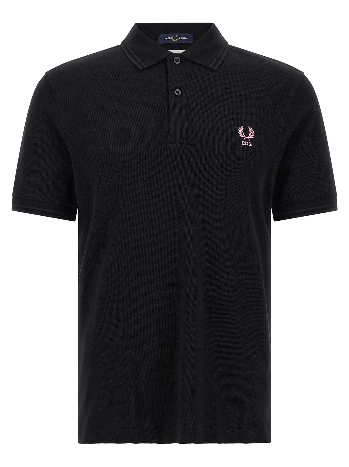 Comme Des Garçons Multicolor Cotton Polo Shirt - Luxe Essential