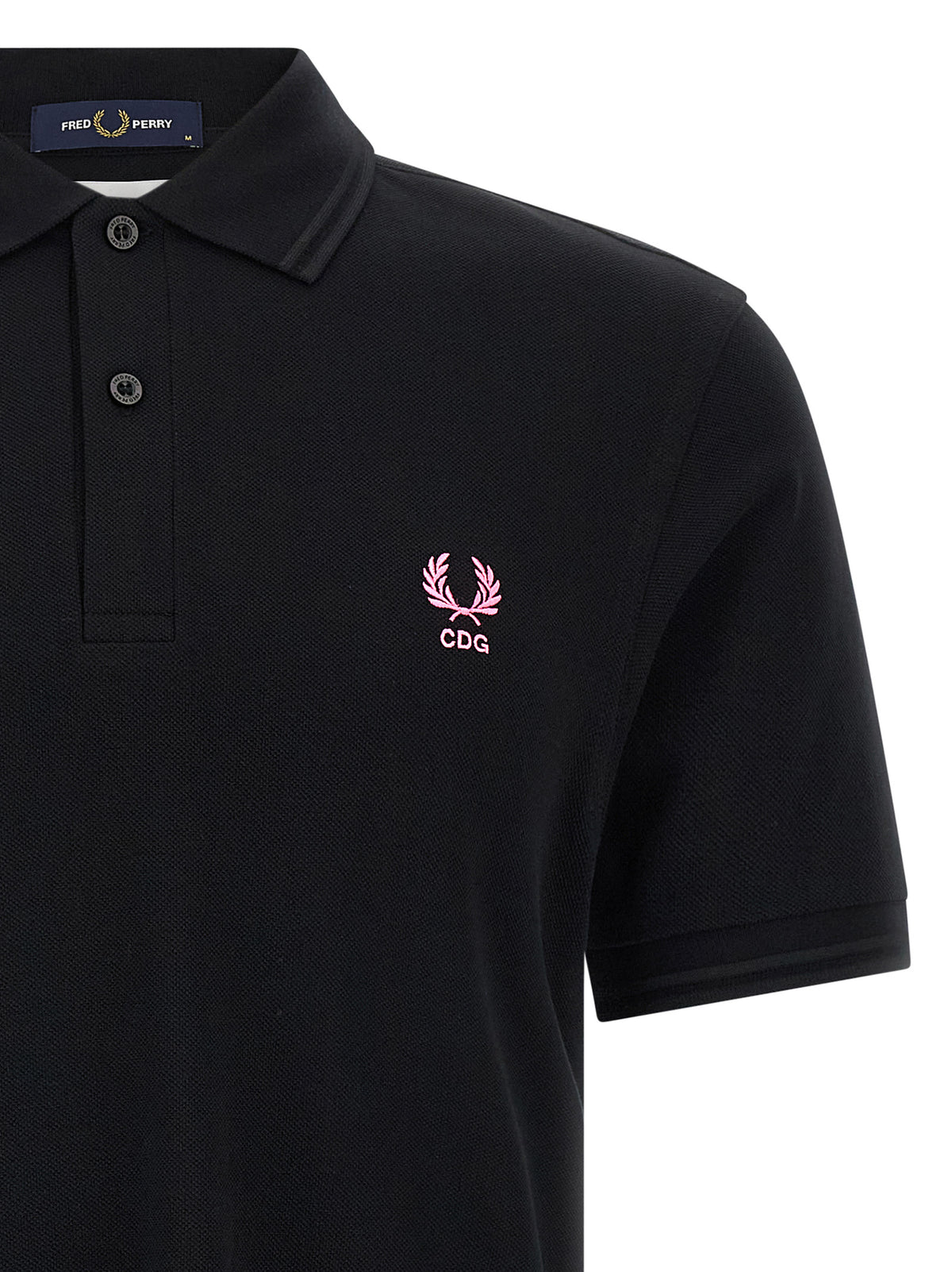Comme Des Garçons Multicolor Cotton Polo Shirt - Luxe Essential