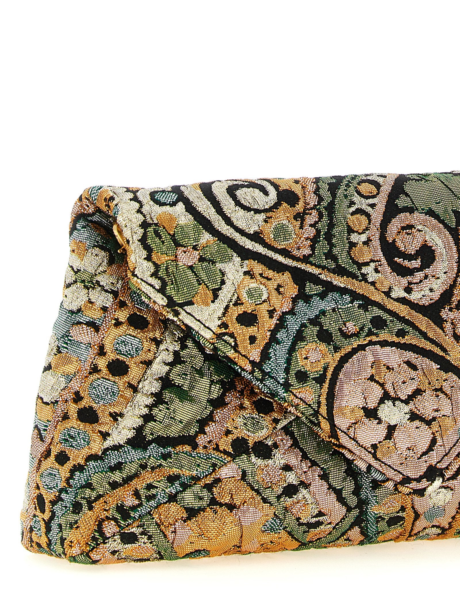 Dries Van Noten Multicolor Clutch Bag - Luxe Artistry Redefined
