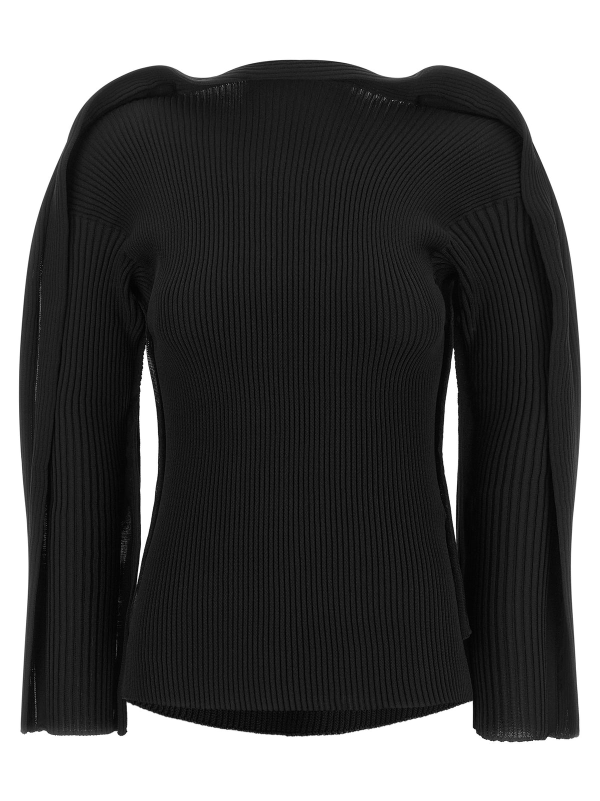 Issey Miyake Black Cardigan - Avant-Garde Elegance Redefined