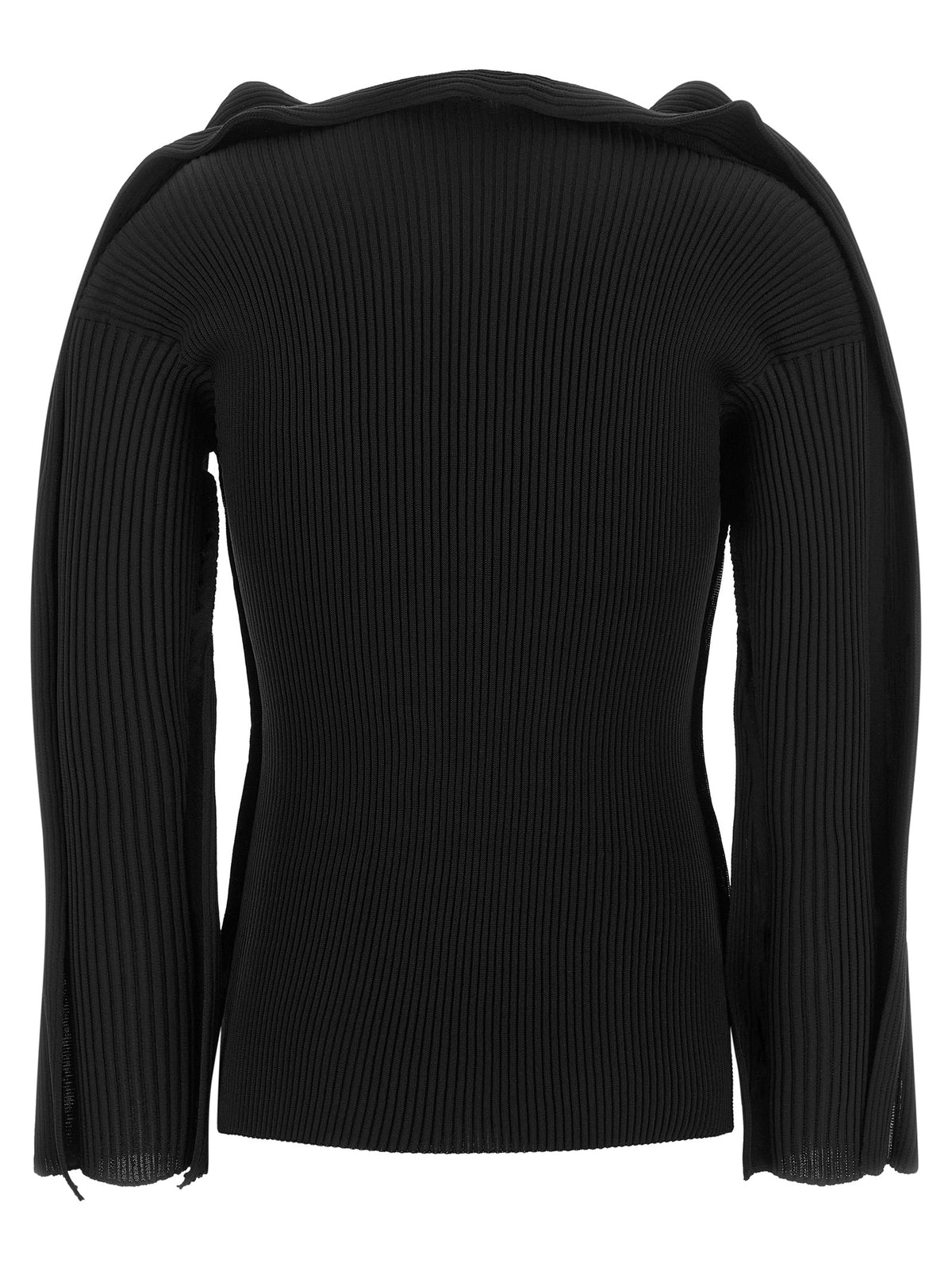 Issey Miyake Black Cardigan - Avant-Garde Luxury Fashion