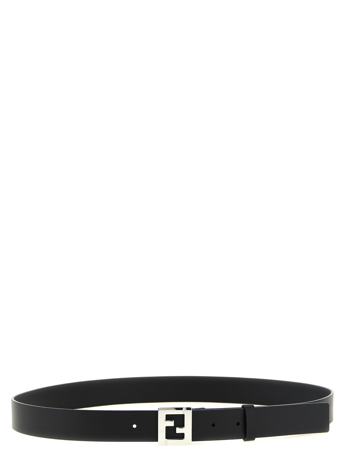 Fendi Black Calfskin Belt - Timeless Luxury for Discerning Tastes