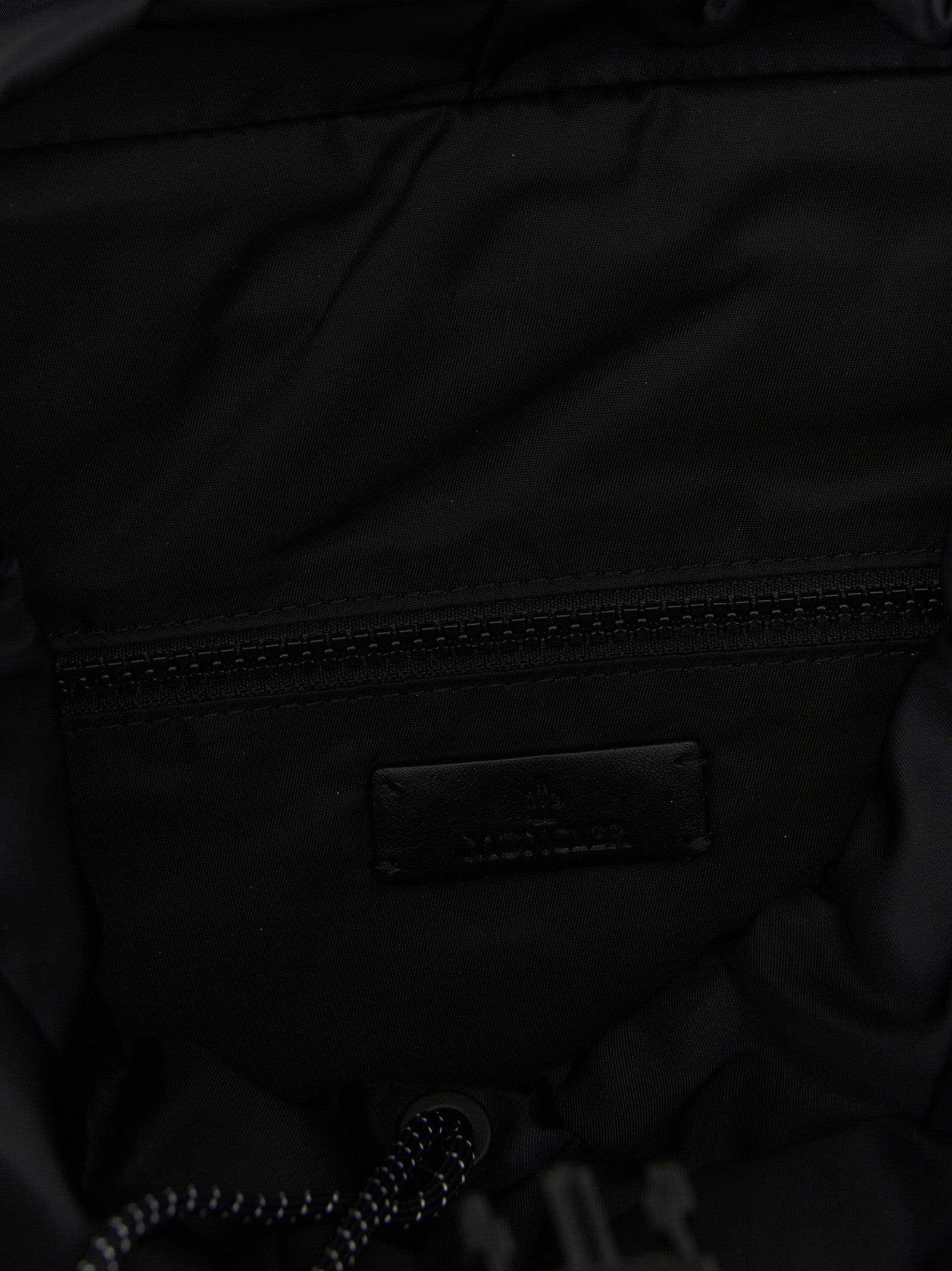 Moncler Kenton Backpack - Luxurious Black Polyamide Elegance