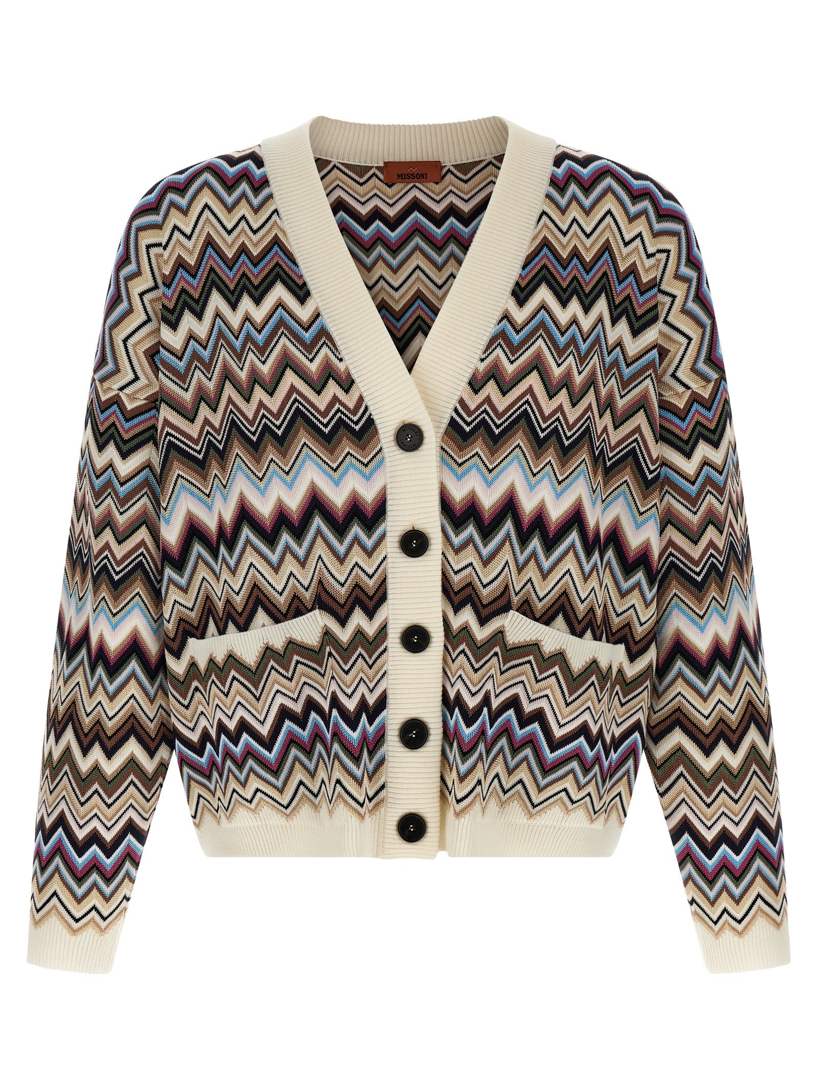 Missoni Multicolor Viscose Cardigan - Iconic Luxury Layering