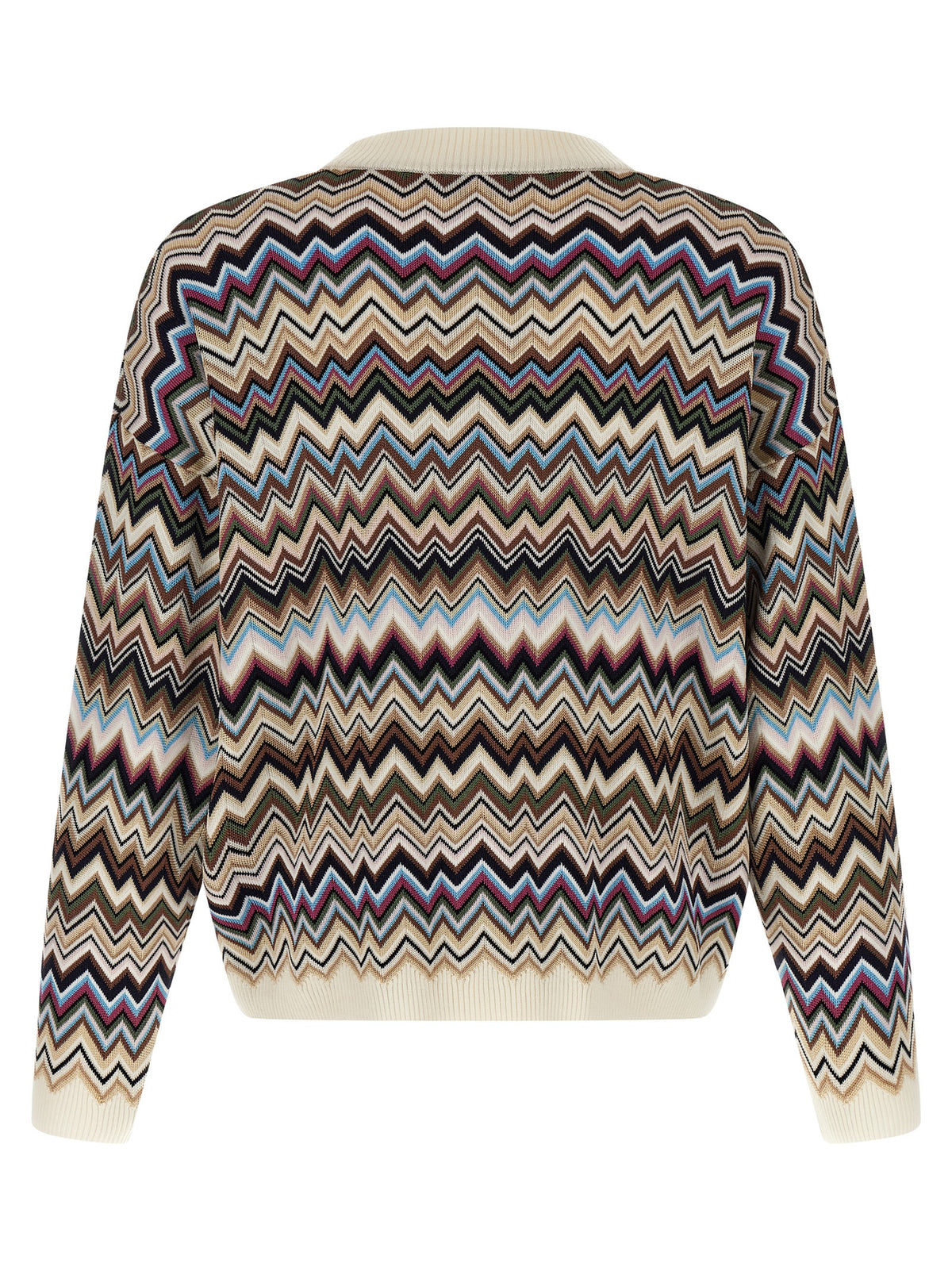 Missoni Multicolor Viscose Cardigan - Iconic Luxury Layering