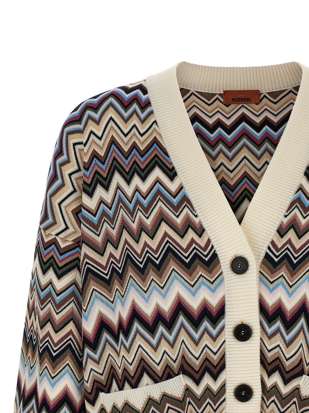 Missoni Multicolor Viscose Cardigan - Iconic Luxury Layering