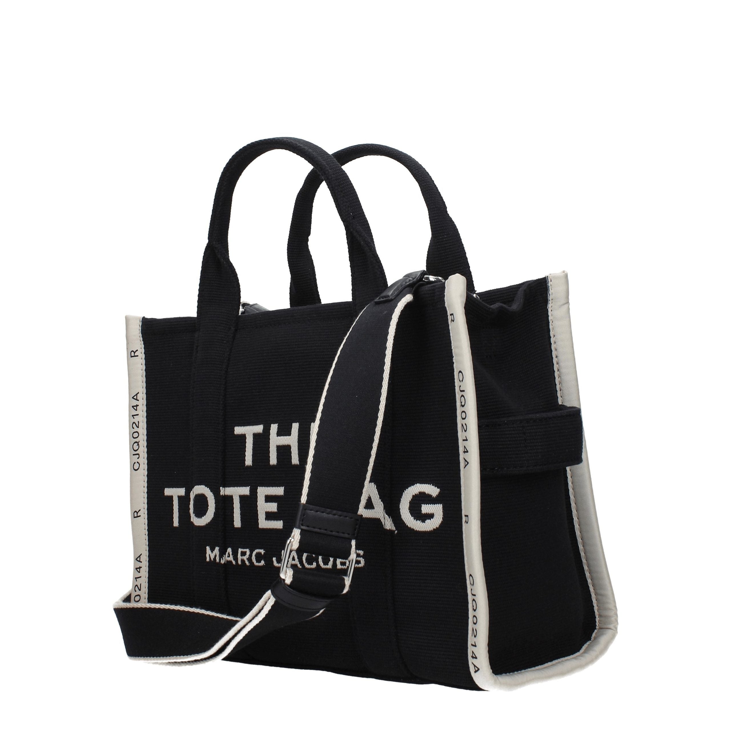 Marc Jacobs Black Fabric Handbag - Timeless Luxury Essential