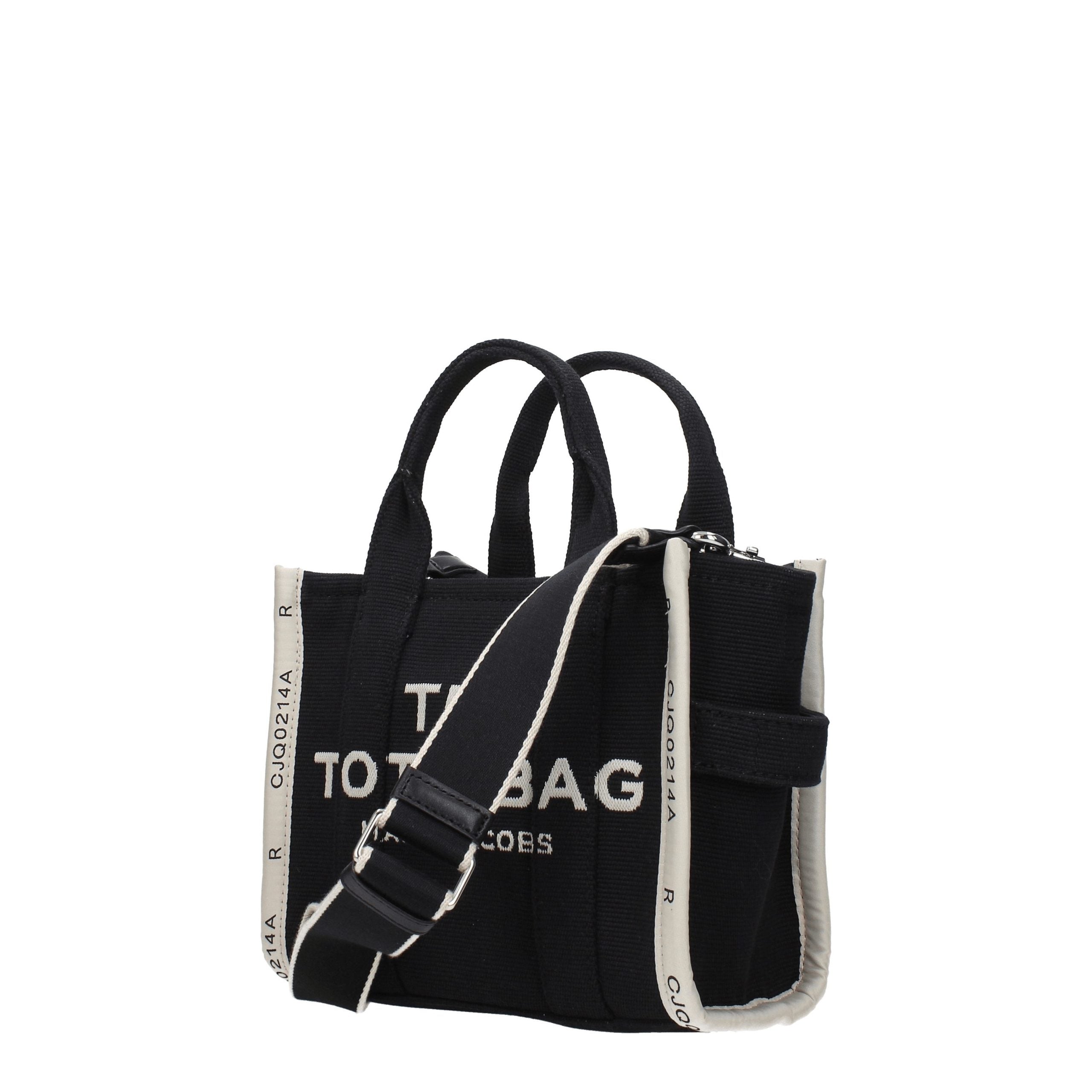Marc Jacobs Black Fabric Handbag - Timeless Luxury Redefined
