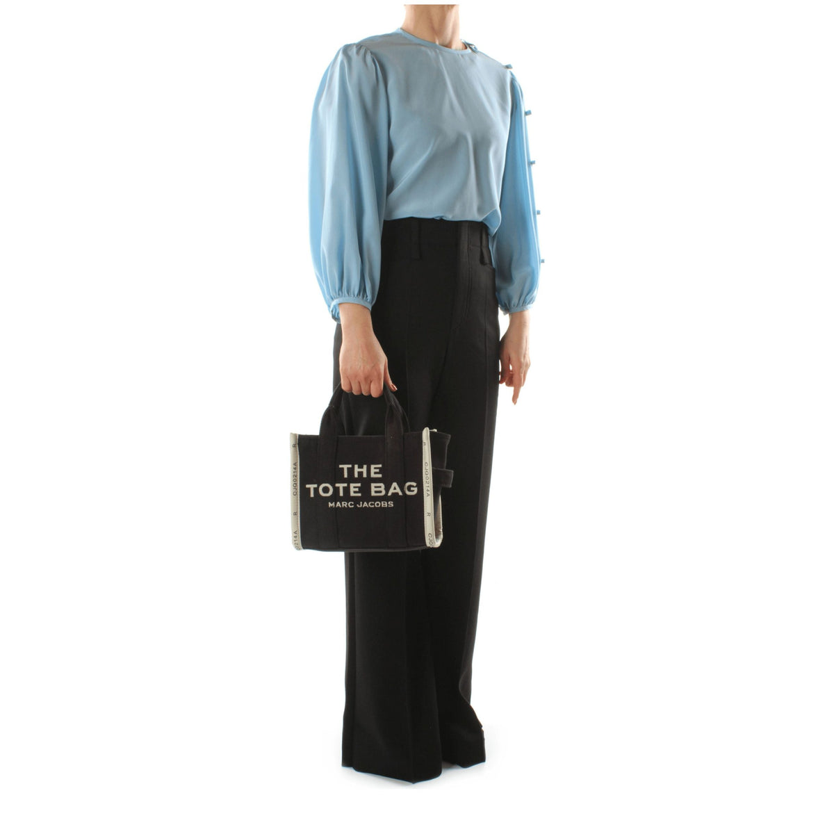 Marc Jacobs Black Fabric Handbag - Timeless Luxury Redefined