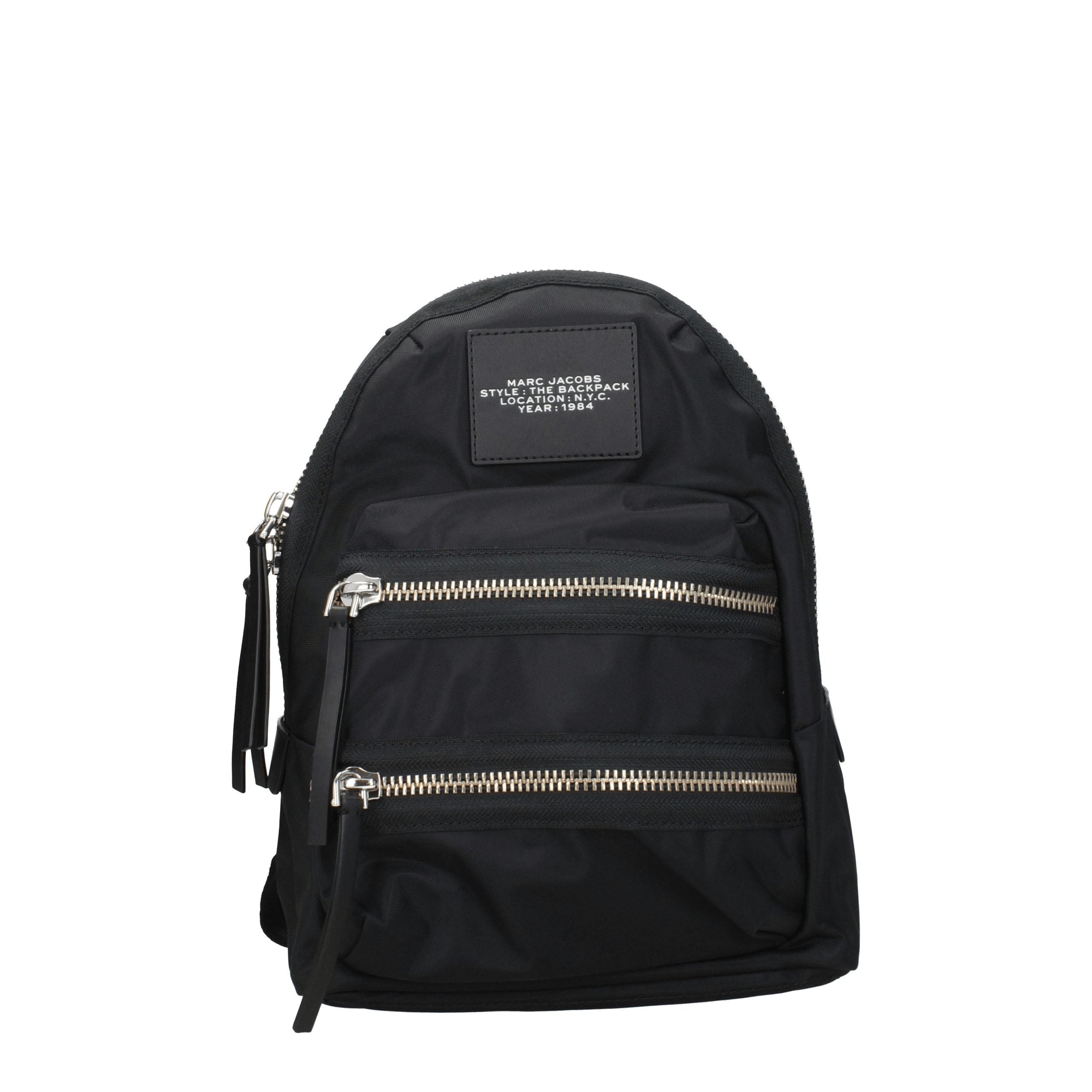 Marc Jacobs Black Nylon Backpack - Sporty Glam Luxury Essentials