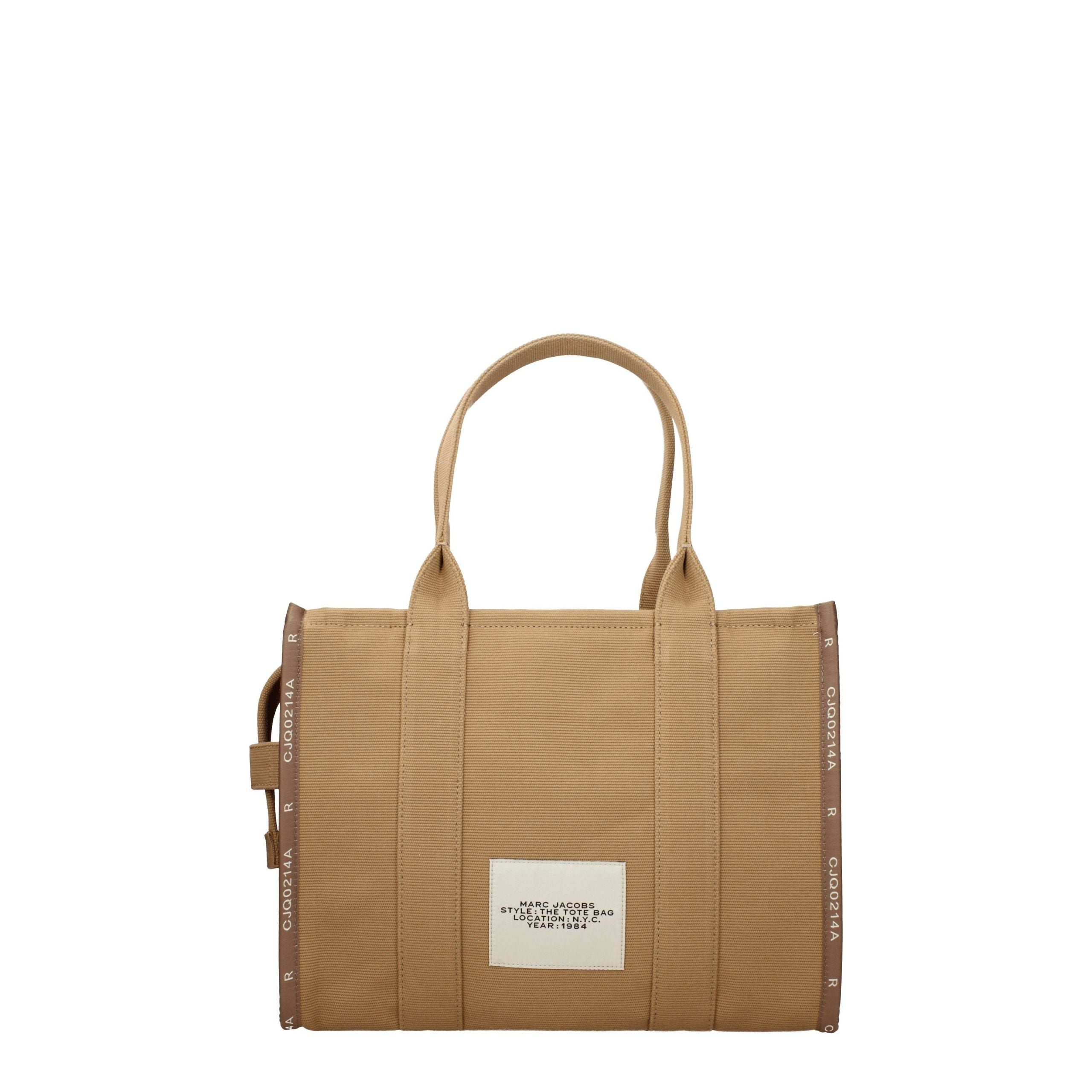 Marc Jacobs Brown Fabric Shoulder Bag - Timeless Luxury Elegance