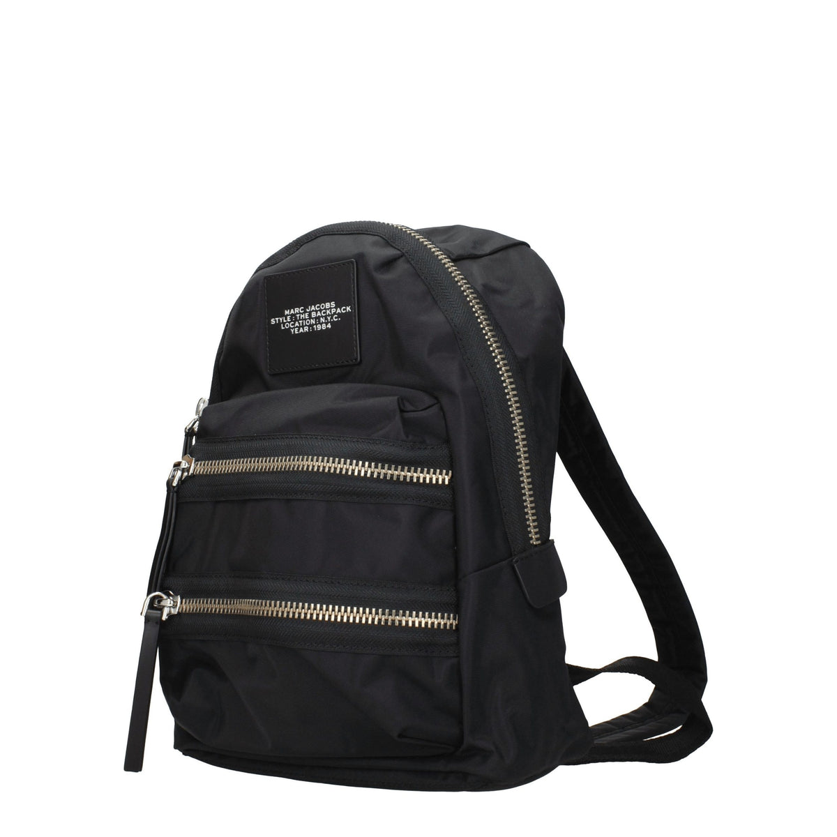 Marc Jacobs Black Nylon Backpack - Sporty Glam Luxury Redefined