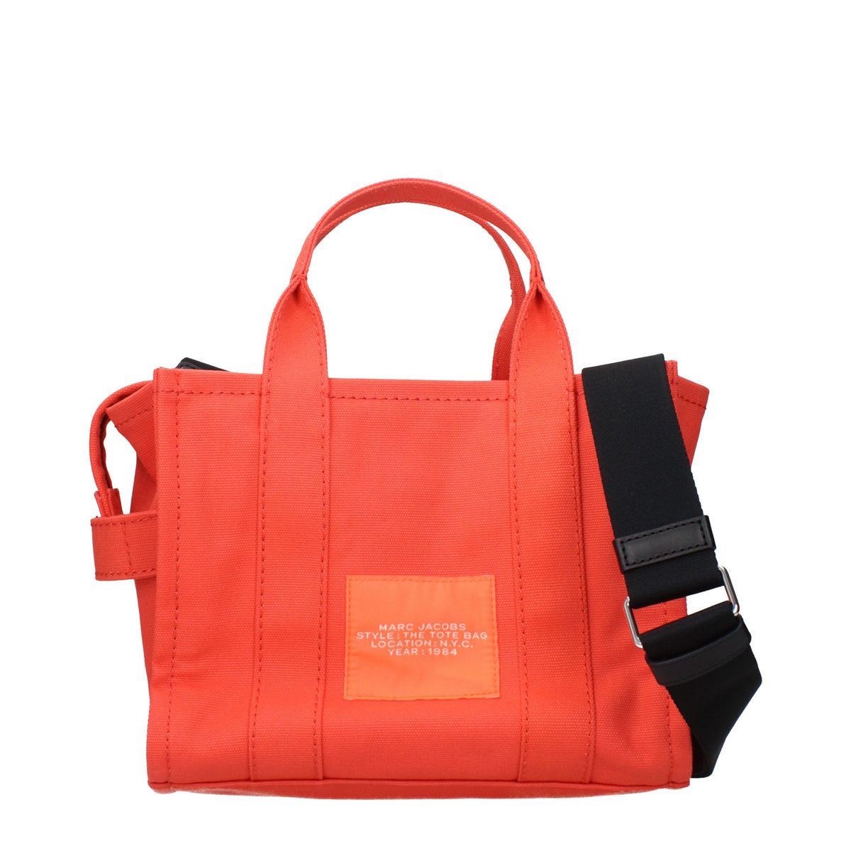 Marc Jacobs Orange Fabric Handbag - Timeless Luxury Essential