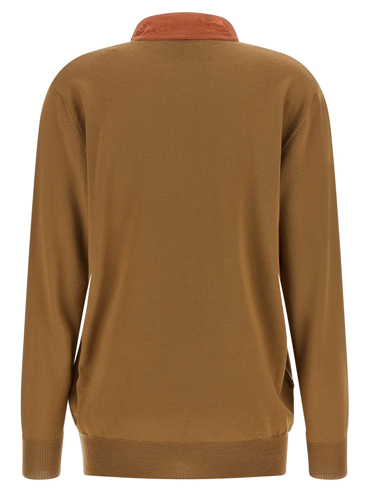 Indulge in the exquisite Valentino Garavani Brown Cashmere Cardigan, a timeless piece of luxurious knitwear that embodies superior craftsmanship and chic elegance.