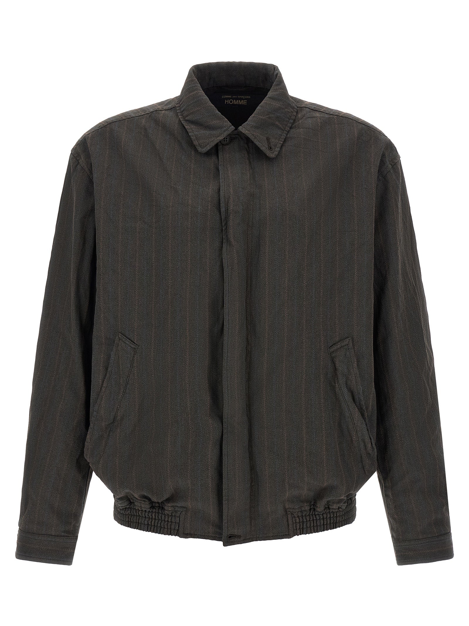 Discover the exquisite Comme Des Garçons Brown Polyester Bomber, a masterpiece of innovative design and luxurious craftsmanship, perfect for the discerning wardrobe.
