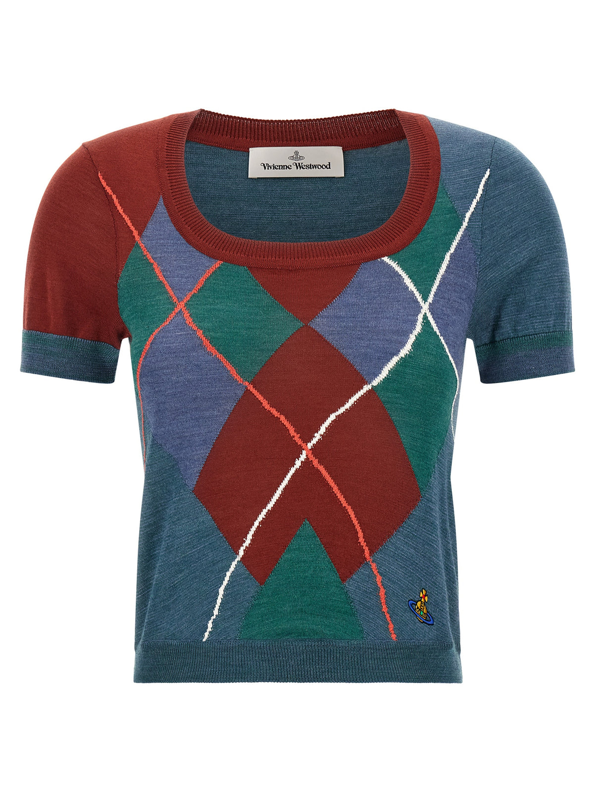 Vivienne Westwood Multicolor Wool Cardigan - Luxurious Fashion Statement