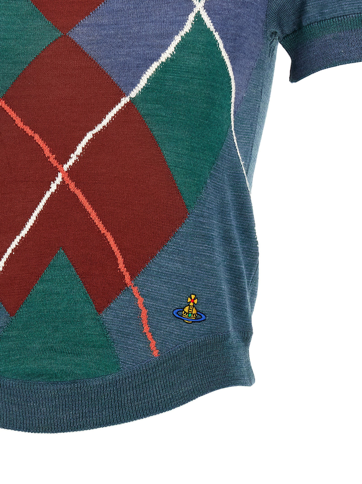 Vivienne Westwood Multicolor Wool Cardigan - Timeless Luxury Fashion