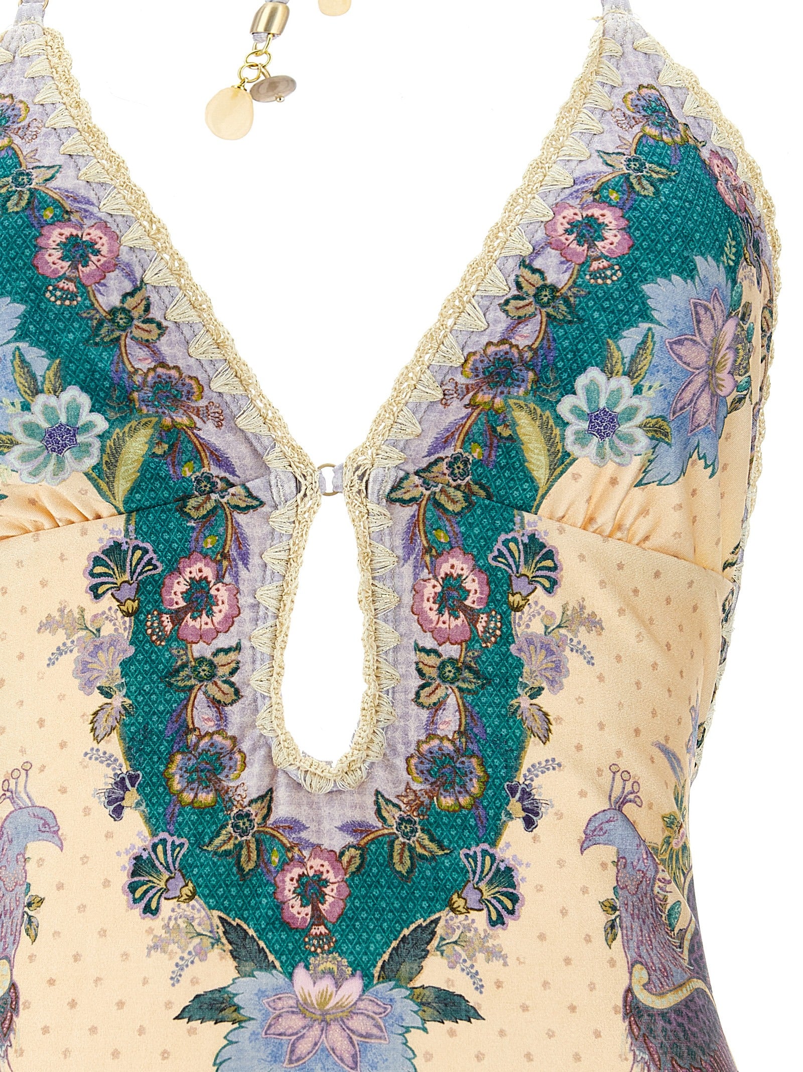 Zimmermann Multicolor Polyamide One-Piece Swimsuit