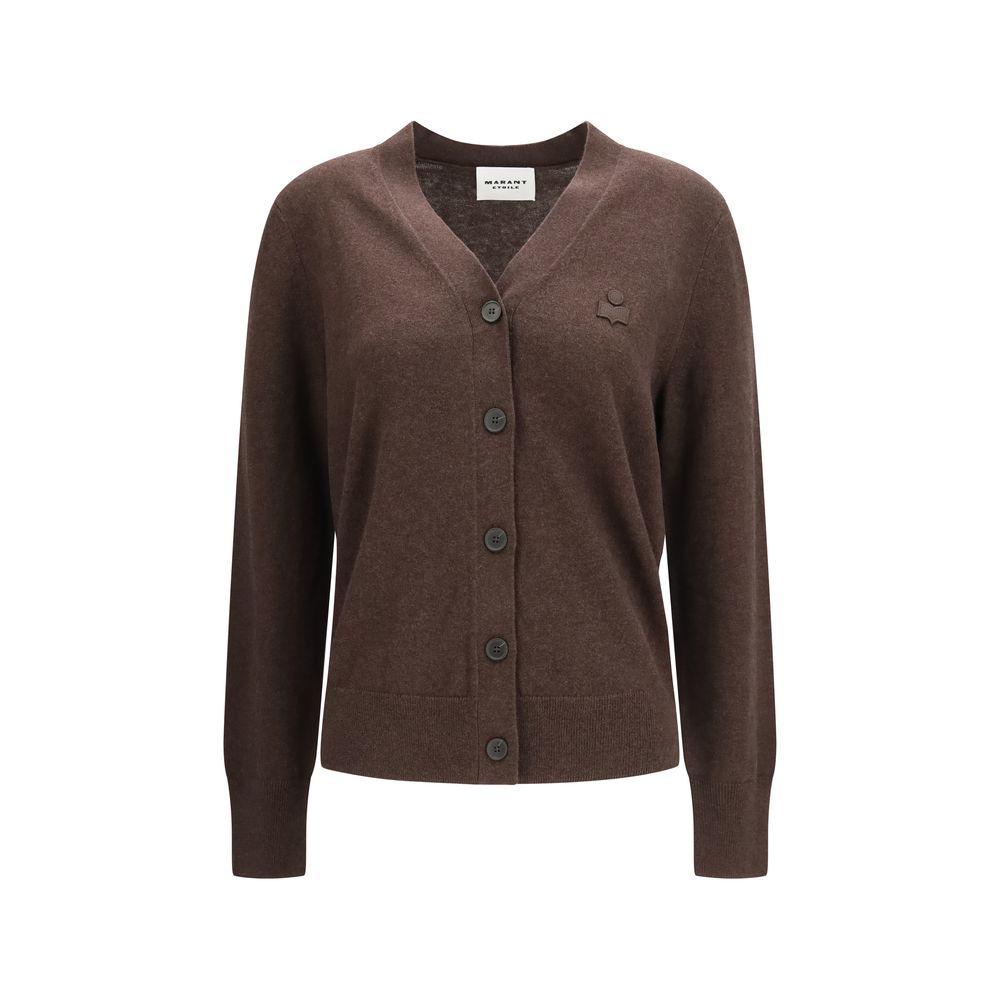 Isabel Marant Étoile Brown Cotton Cardigan - Timeless Luxury Style