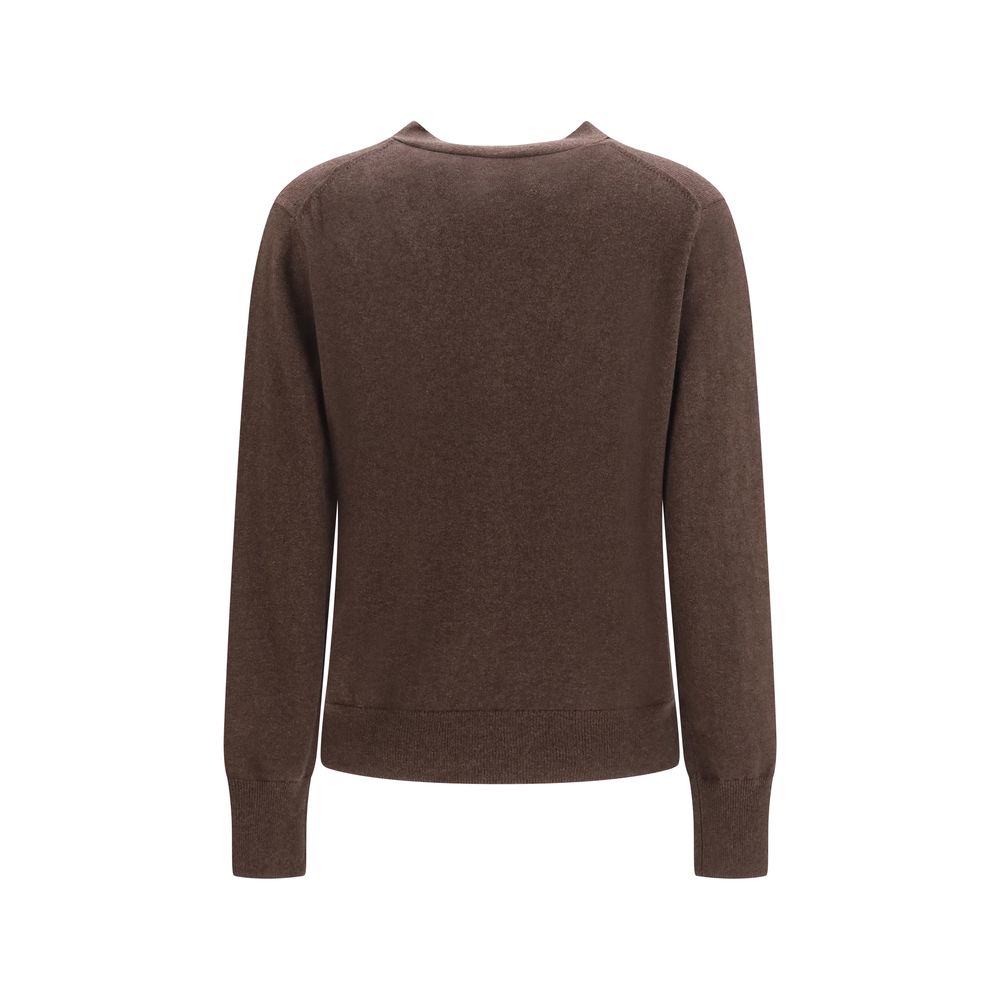Isabel Marant Étoile Brown Cotton Cardigan - Timeless Elegance