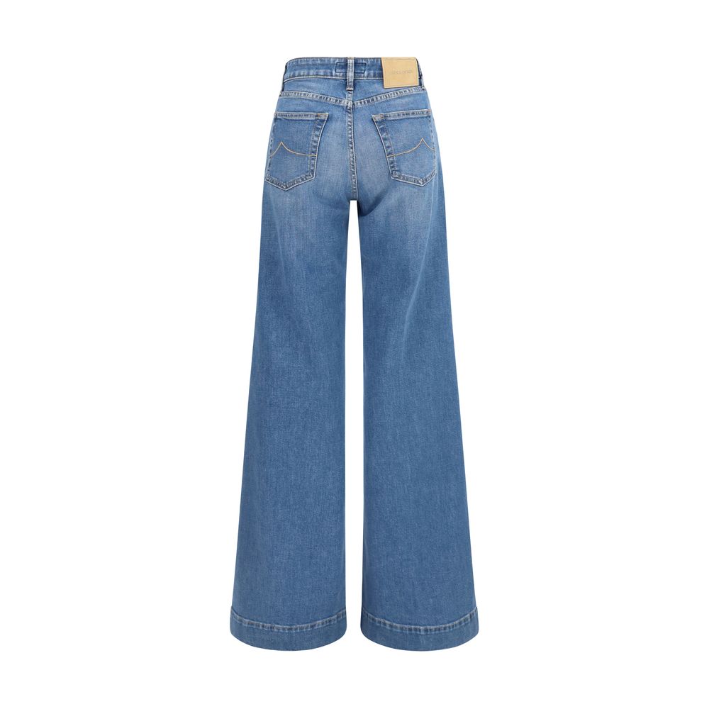 Jacob Cohen Relaxed Fit Jeans - Luxurious Blue Cotton Denim