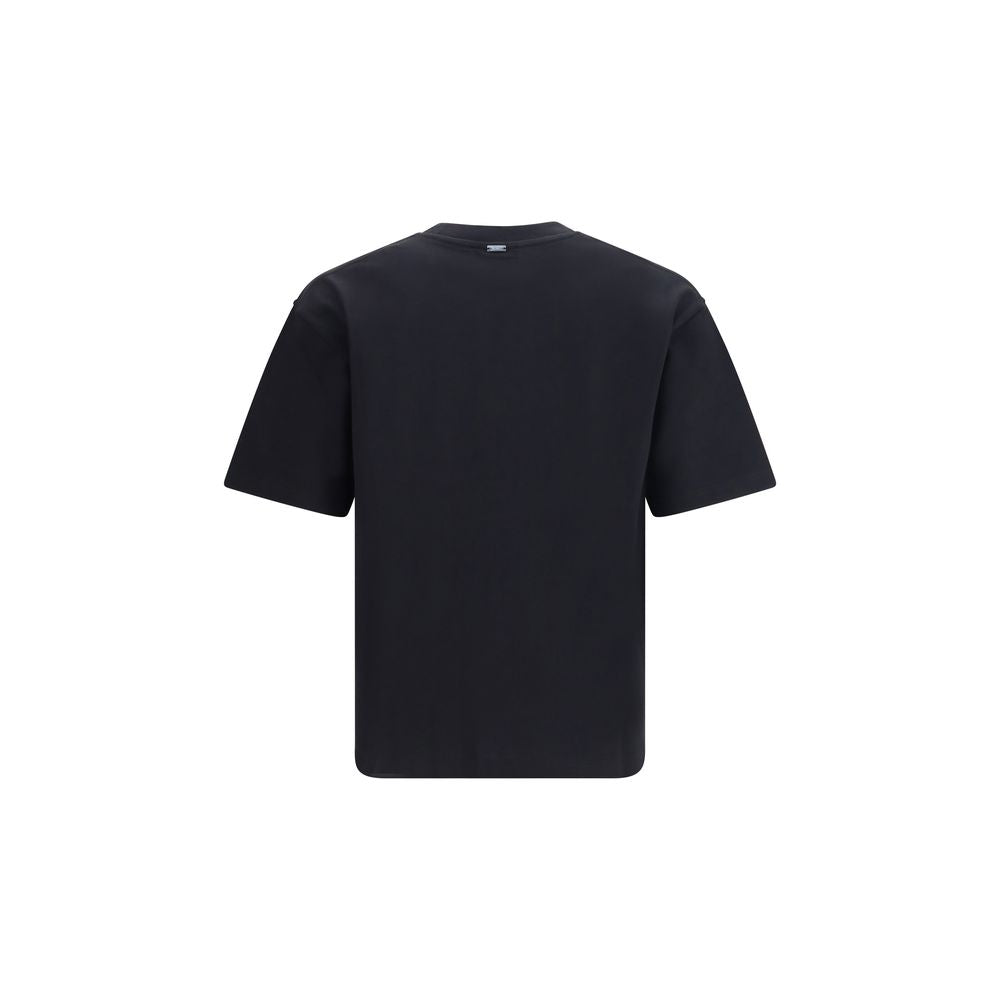 Herno Black Cotton T-Shirt - Timeless Luxury for Every Occasion