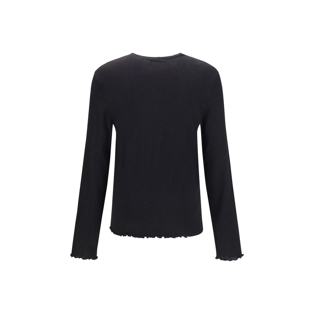 Our Legacy Black Cotton Sweatshirt - Timeless Luxury Layer