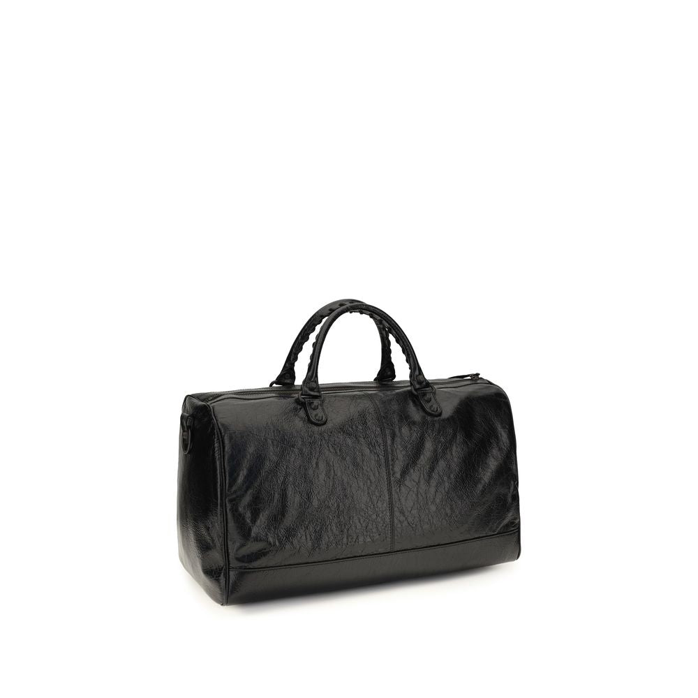 Balenciaga Black Lamb Ovis Aries Shoulder Bag - Luxury Redefined