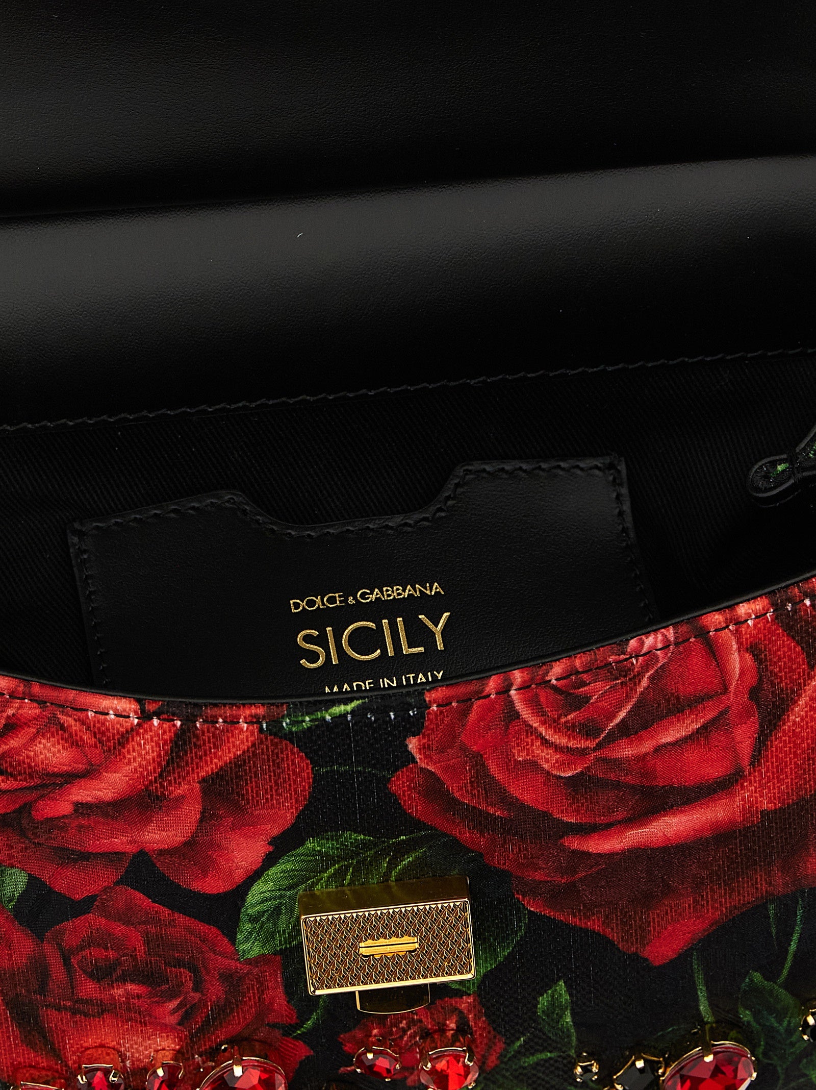 Dolce & Gabbana Sicily Handbag - Timeless Elegance in Red