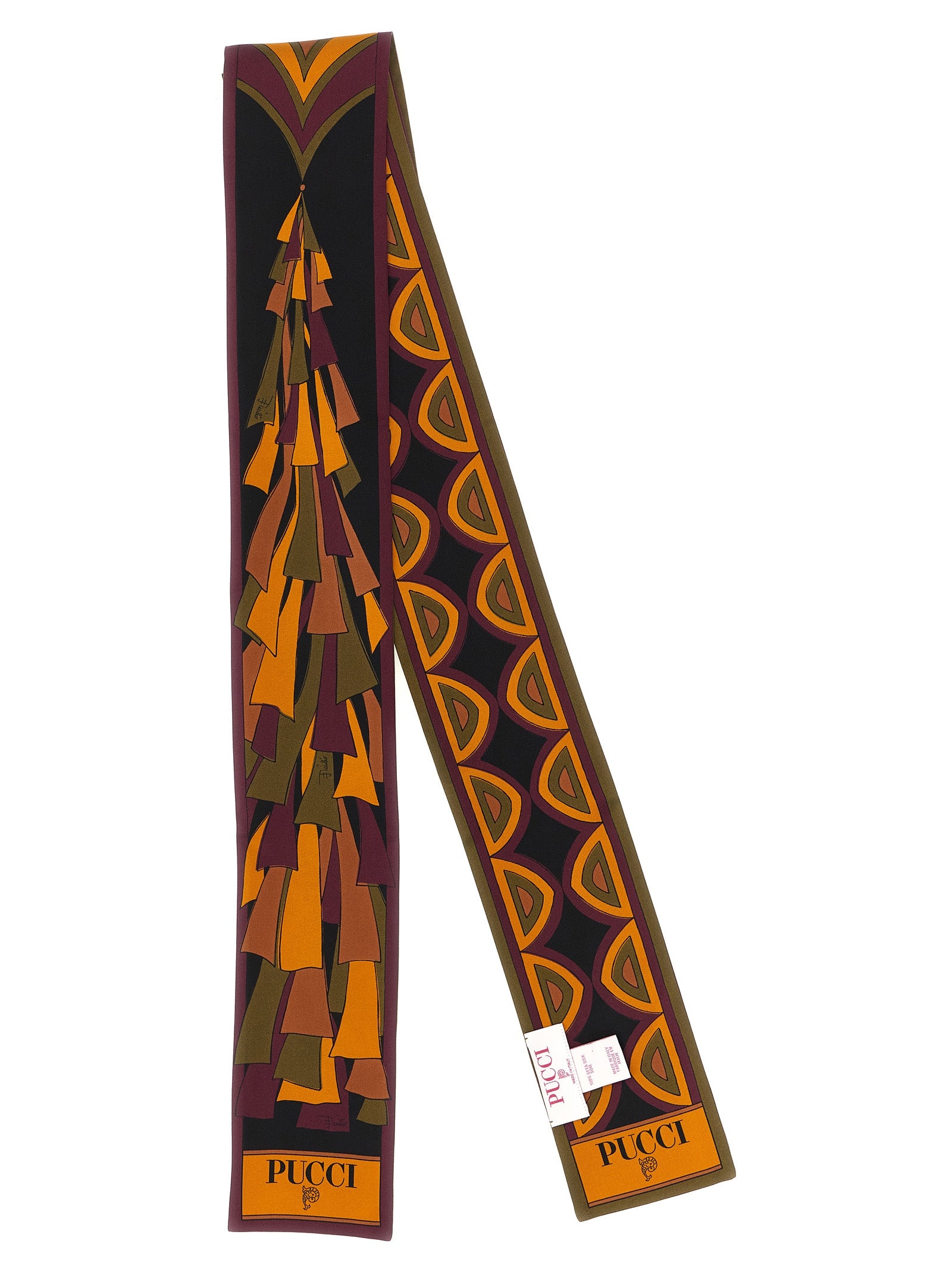 Emilio Pucci Multicolor Silk Scarf - Exquisite Luxury Accessory