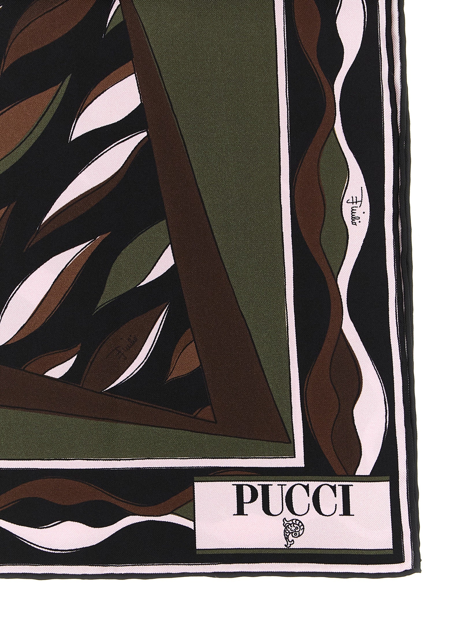 Emilio Pucci Multicolor Silk Scarf - Timeless Italian Elegance