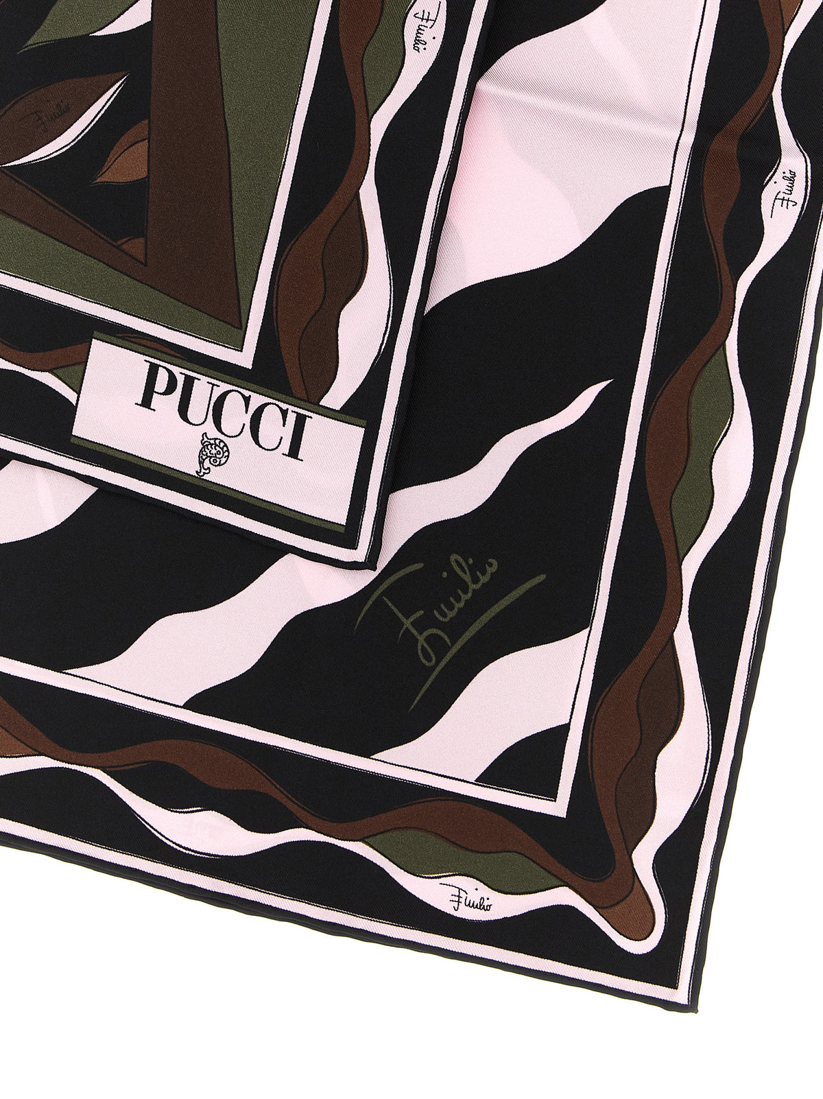 Emilio Pucci Multicolor Silk Scarf - Timeless Italian Elegance